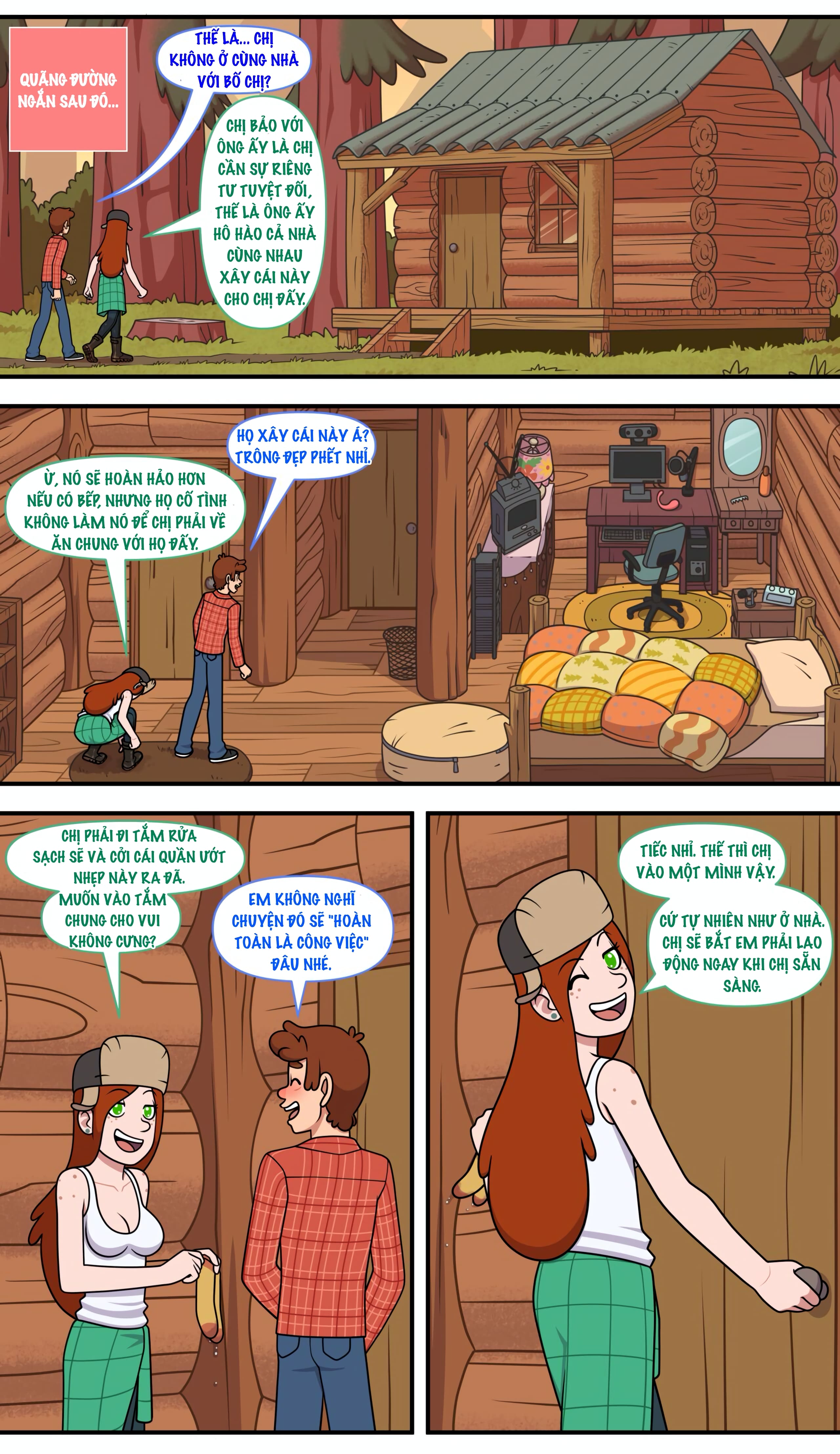 Thác Dâm Đãng (Gravity Falls) - Chap 4 - 1