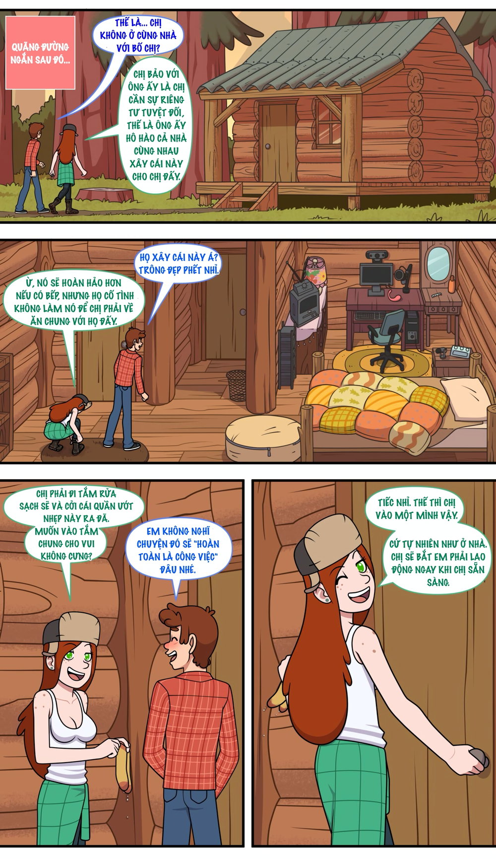 Thác Dâm Đãng (Gravity Falls) - Chap 4 - 1