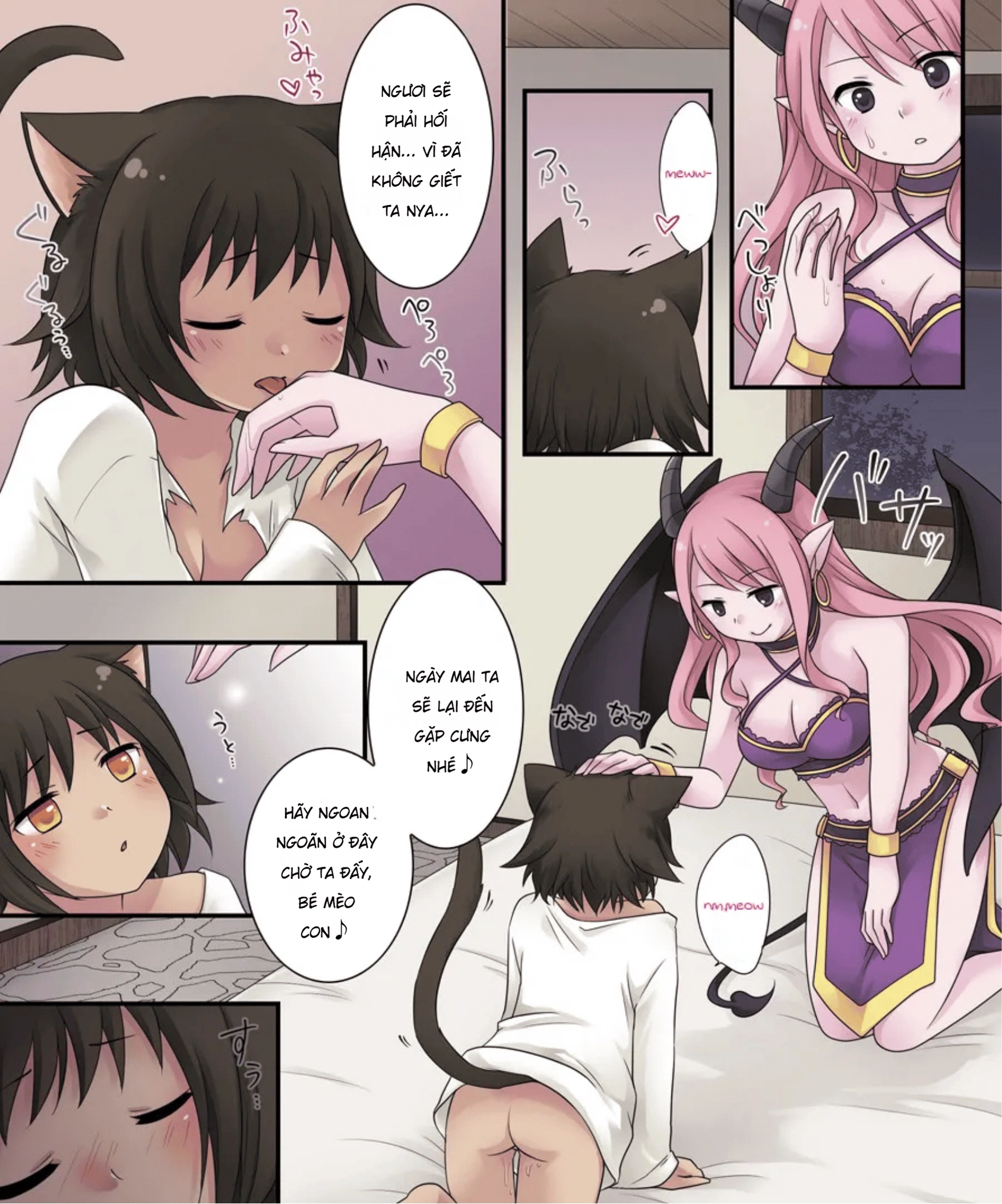 Hiru wa Yuusha Yoru wa Mamono Musume - Chap 1 - 10