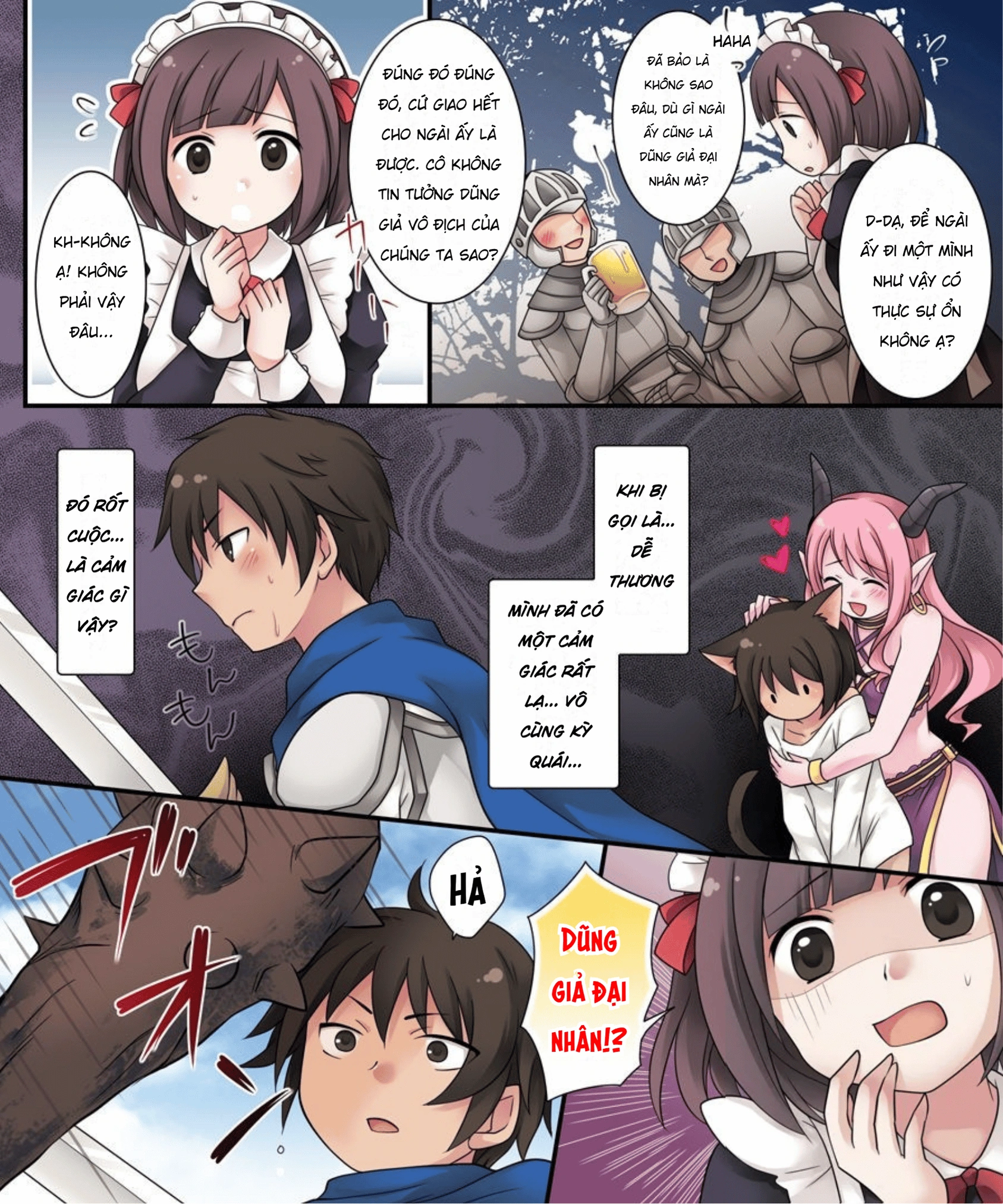 Hiru wa Yuusha Yoru wa Mamono Musume - Chap 1 - 19