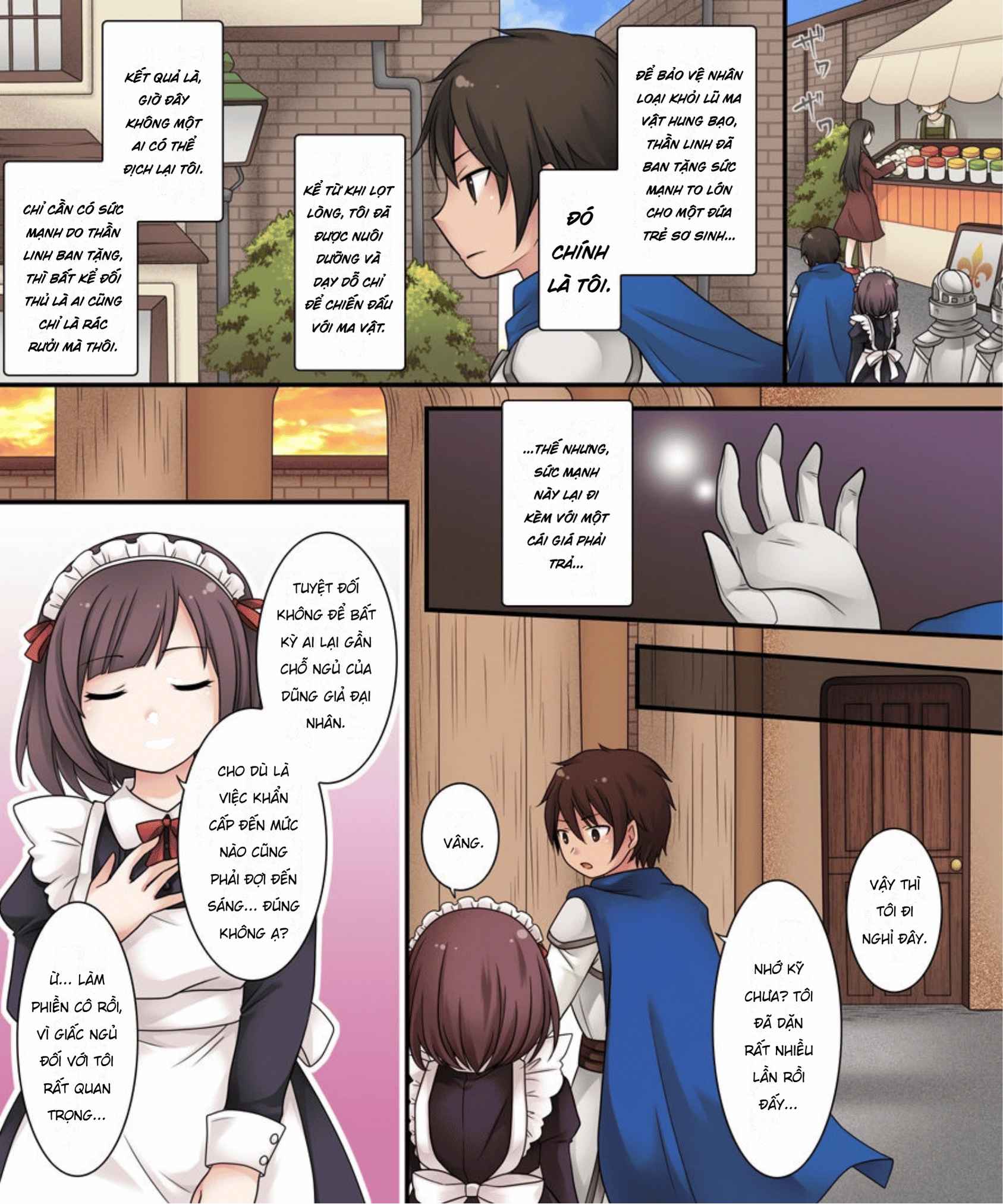 Hiru wa Yuusha Yoru wa Mamono Musume - Chap 1 - 2