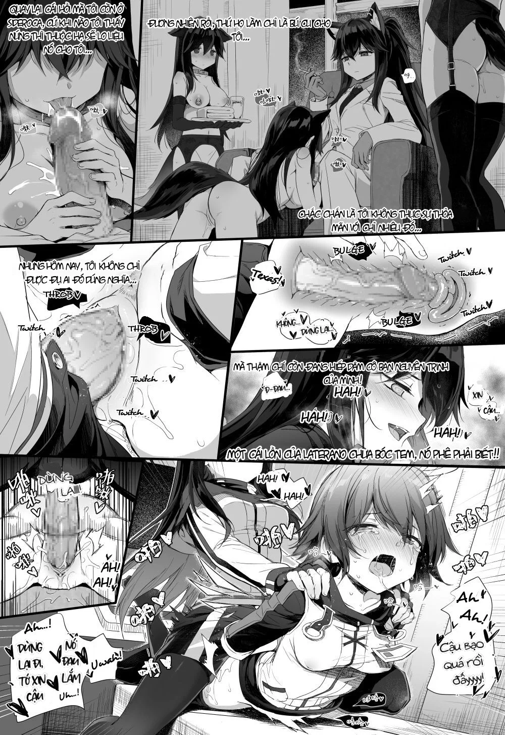 Exusiai x Texas - Oneshot nổ ô tô - 13 Exusiai x Texas - Oneshot nổ ô tô - 13