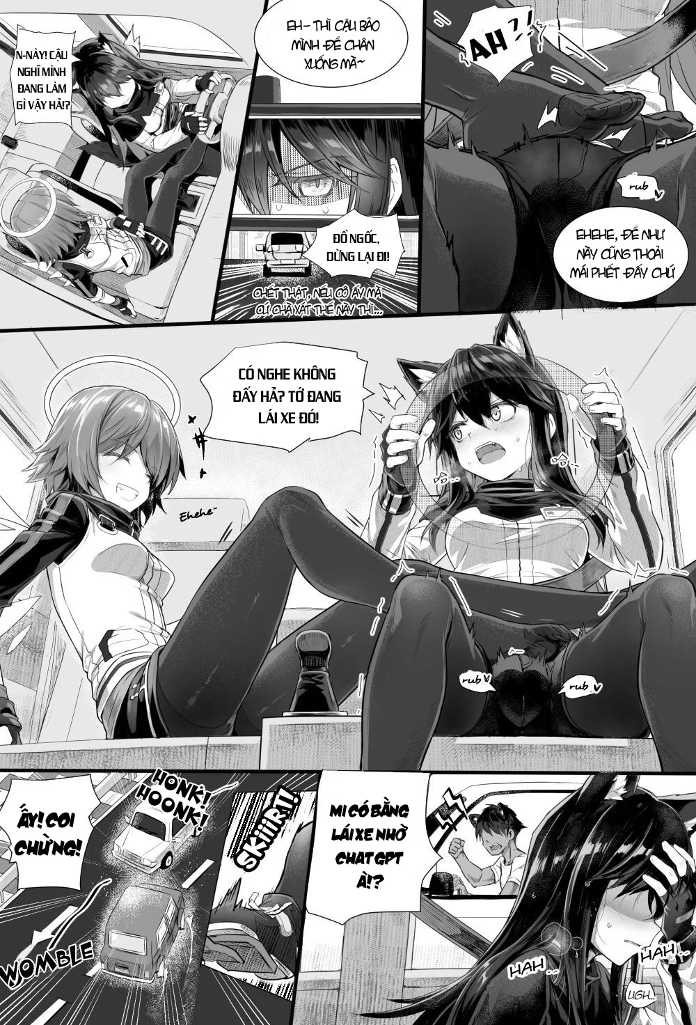 Exusiai x Texas - Oneshot nổ ô tô - 6 Exusiai x Texas - Oneshot nổ ô tô - 6
