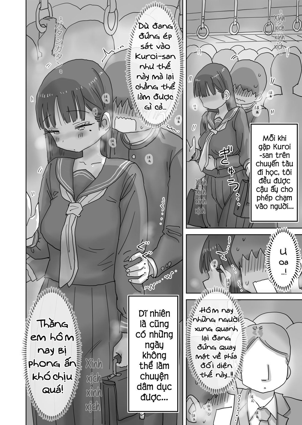Lén lút xuất tinh trên tàu điện ngầm - Chap 3 - 51