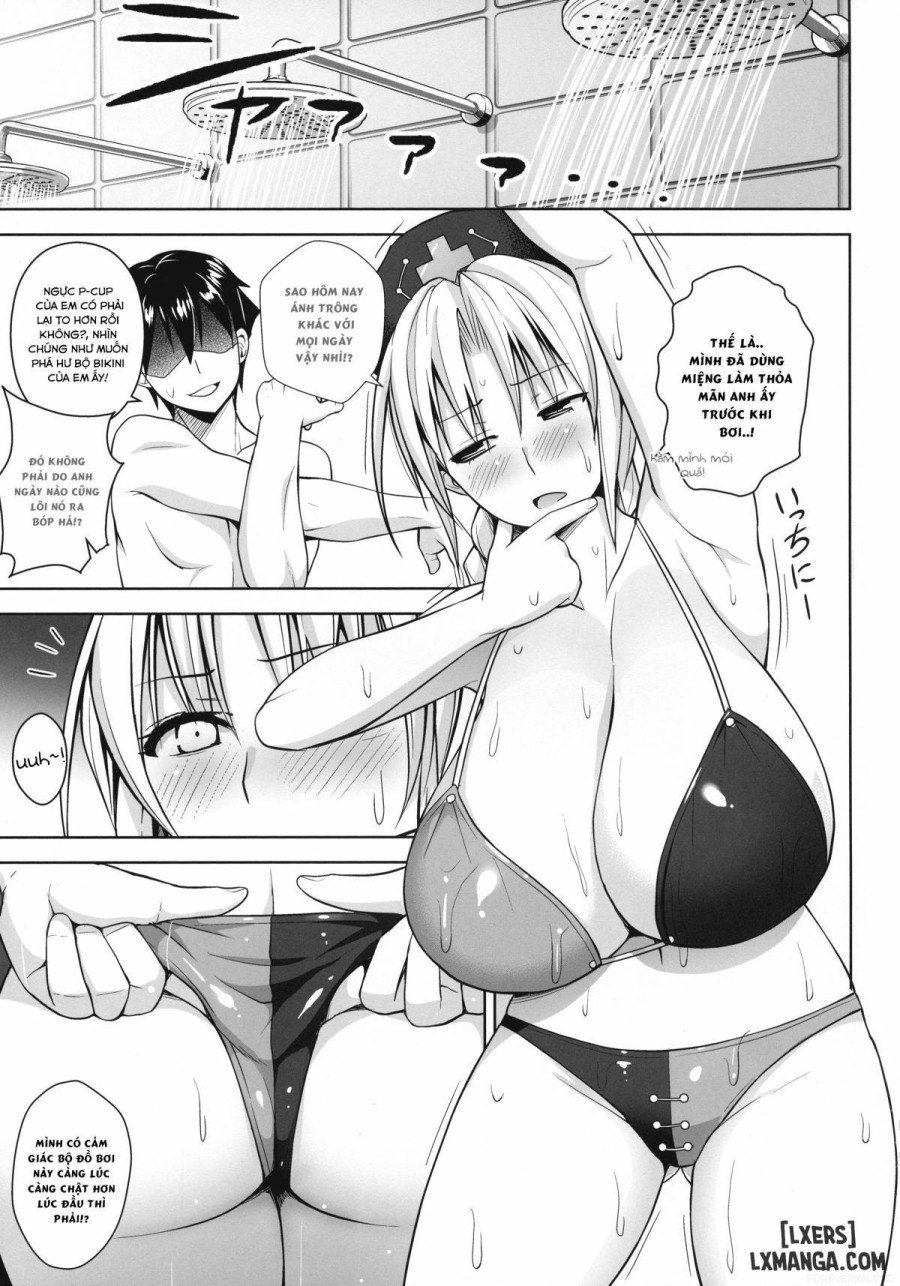 P-Cup Eirin no Mizugi ga Himo ni Naru Hanashi - Chap 1 - 4