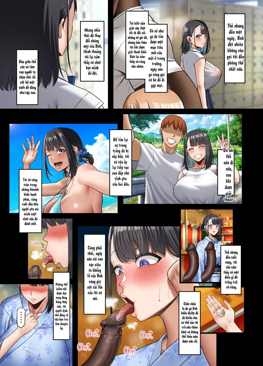 Homestay-chuu no Kokujin Chinpo ni Kanojo ga Me... - Siu Pham - 42