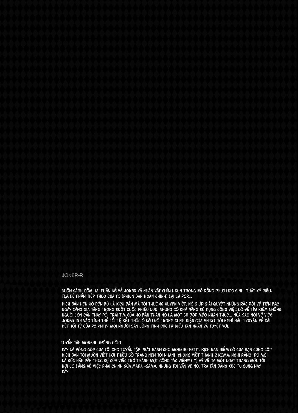 Playing Joker ~Mob x Shujinkou Soushuuhen~ (Per... - Chap 4 - 12