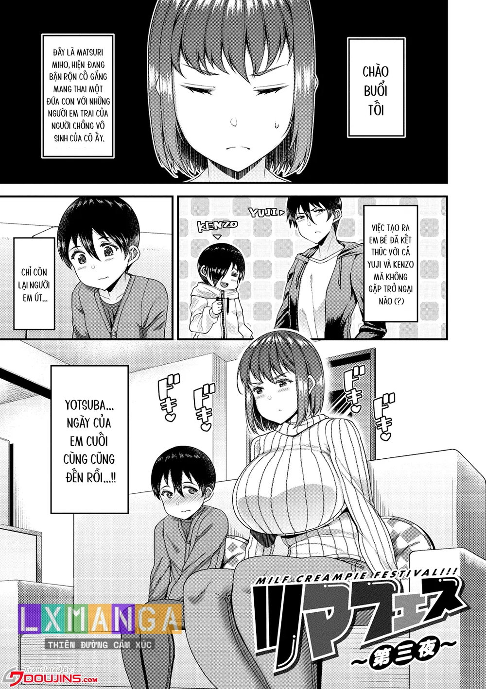 Tsuma Fes ~Aniyome Netorase Kounin Tanetsuke~ - Chap 4 - 3