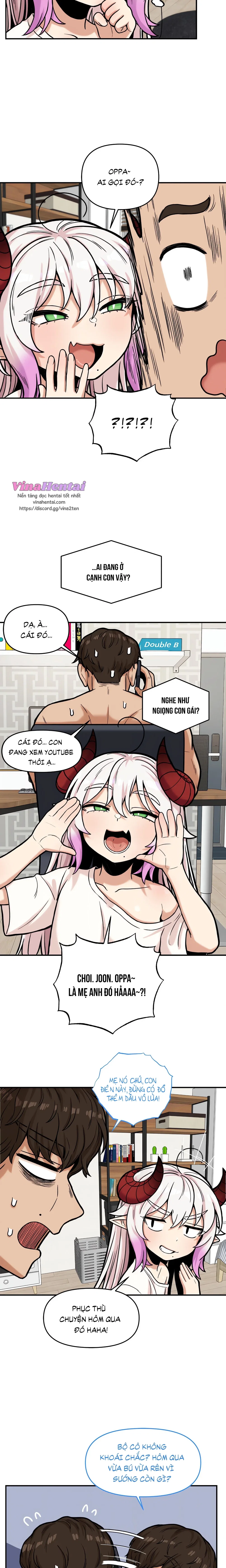 Con Mèo Nhặt Được Hóa Ra Là Succubus!? Tôi nhận... - Chap 12 - 5
