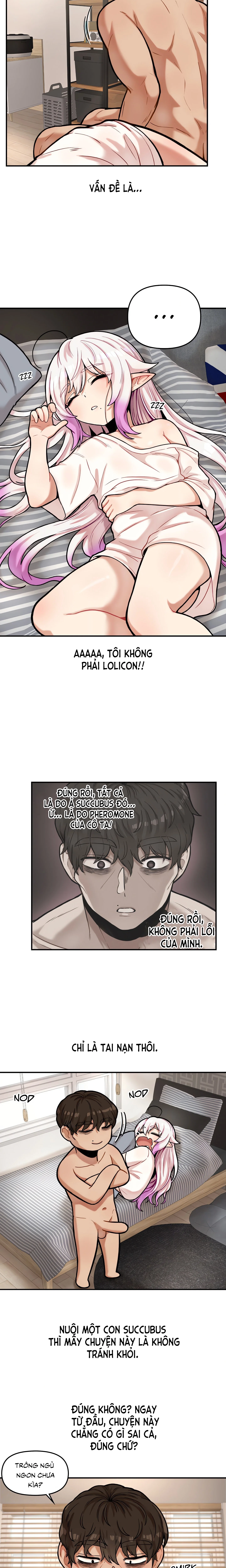 Con Mèo Nhặt Được Hóa Ra Là Succubus!? Tôi nhận... - Chap 11 - 16
