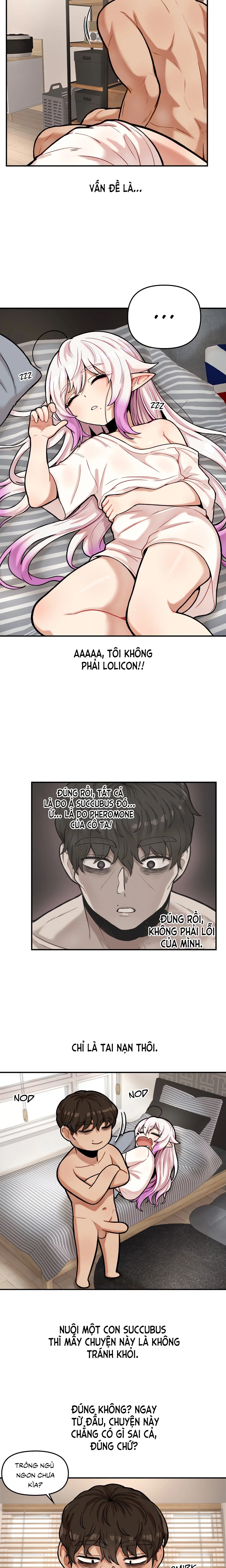 Con Mèo Nhặt Được Hóa Ra Là Succubus!? Tôi nhận... - Chap 11 - 16