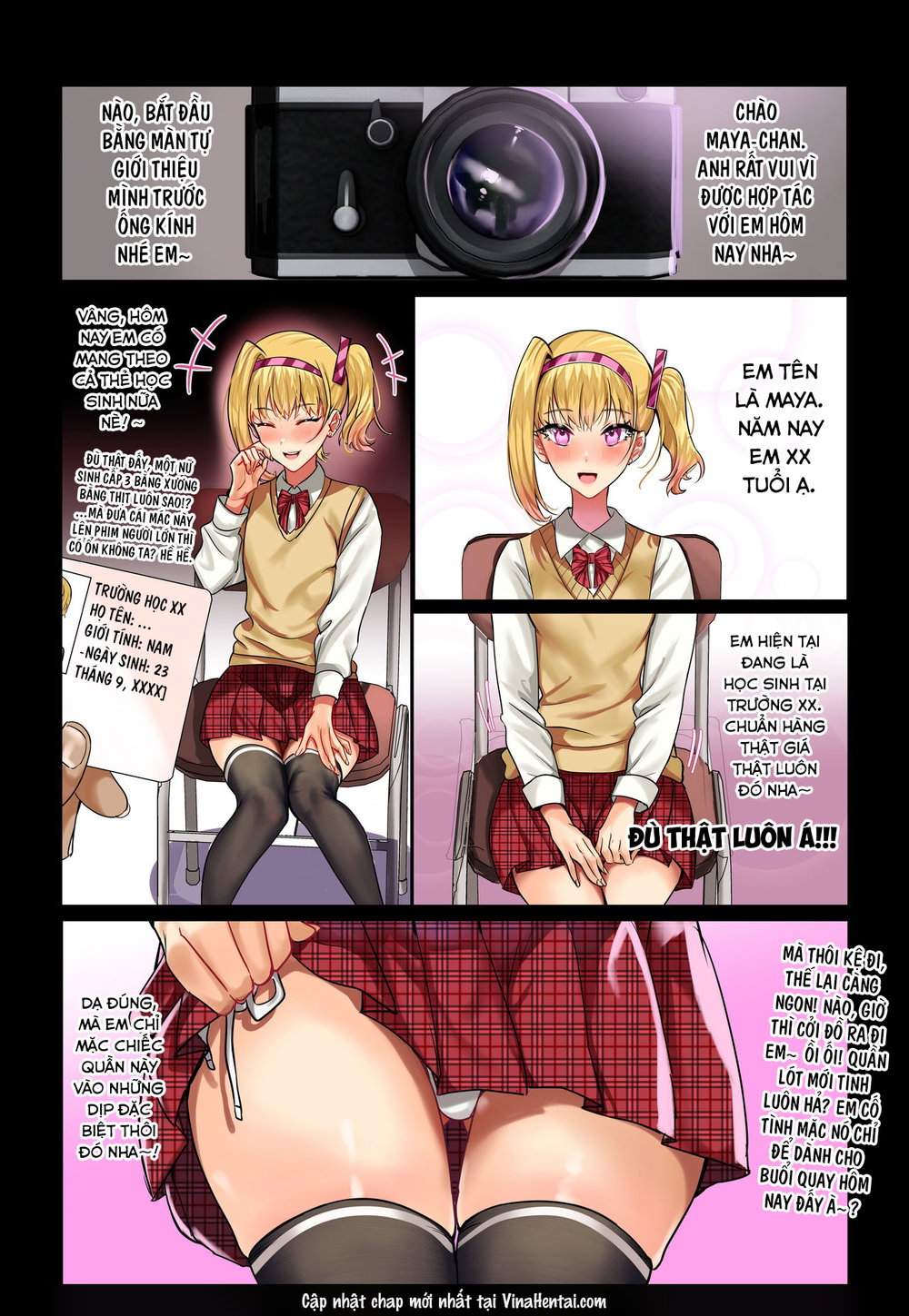 Maya-chan's AV Training Debut - Chap 1 - 4 Maya-chan's AV Training Debut - Chap 1 - 4