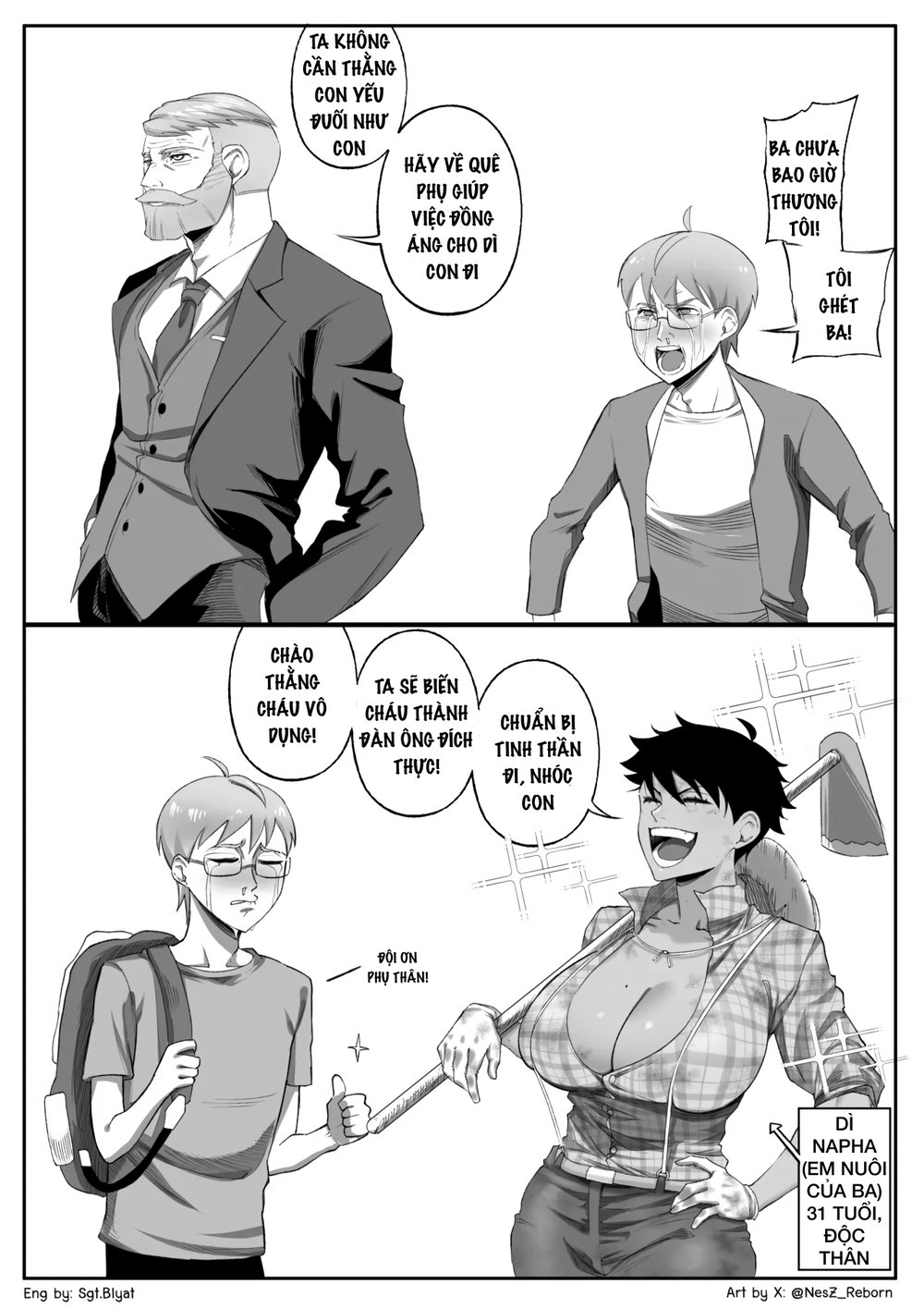 Bà Dì Tomboy Napha - Chap 1 - 1