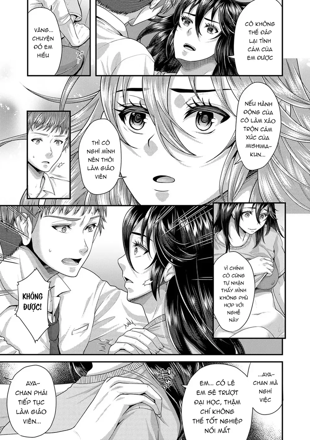 Em sẽ làm cô rên rỉ nhiều hơn nữa - Chap 4 - 46