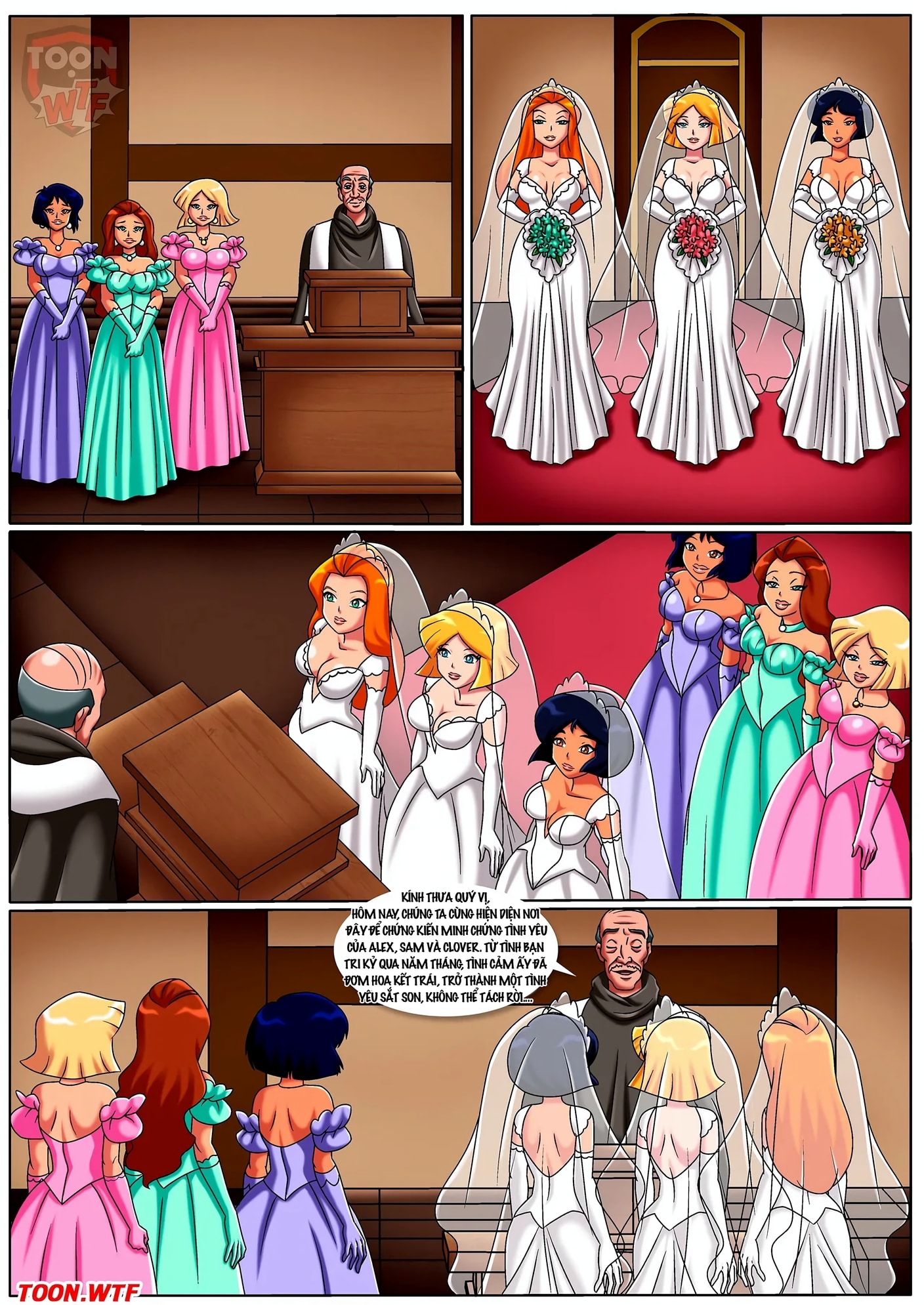 Mãi Mãi Bên Nhau (Totally Spies) - Chap 1 - 2