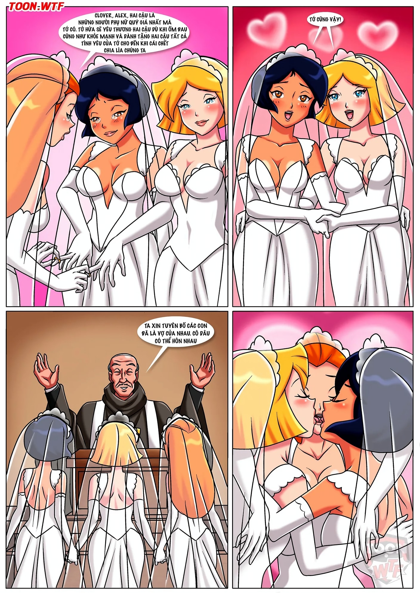 Mãi Mãi Bên Nhau (Totally Spies) - Chap 1 - 4