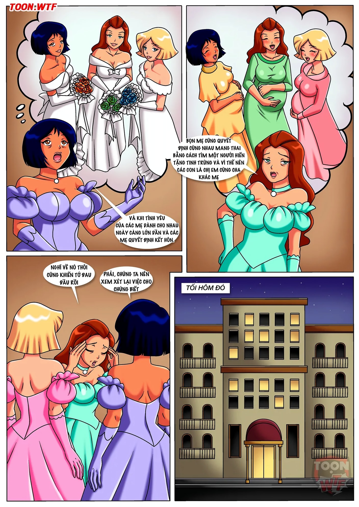 Mãi Mãi Bên Nhau (Totally Spies) - Chap 1 - 6