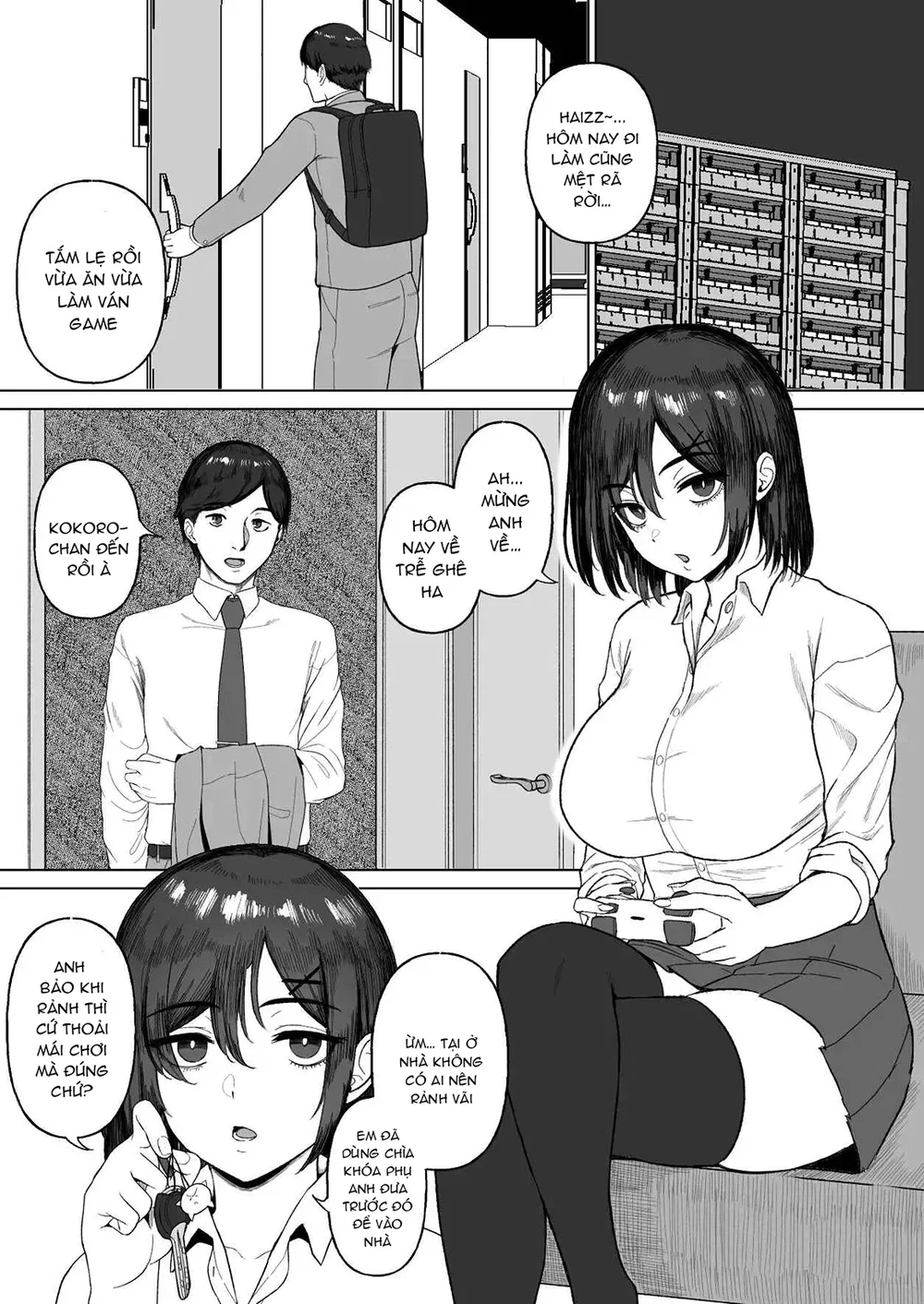 Bị hai mẹ con hàng xóm lợi dụng - Chap 1 - 2
