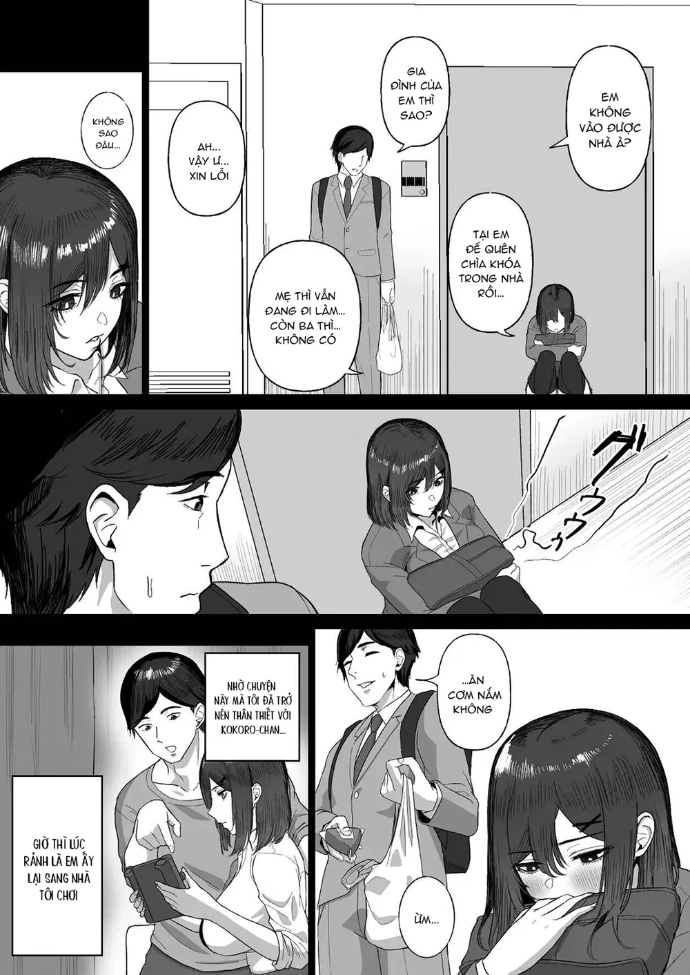 Bị hai mẹ con hàng xóm lợi dụng - Chap 1 - 4