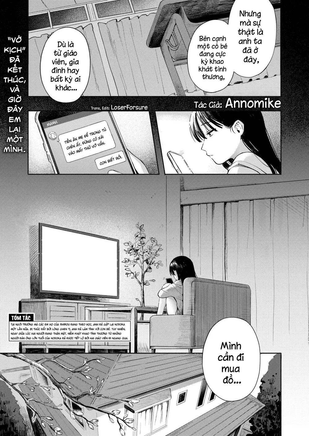 Vở Kịch Hạ Màn Và Mùa Xuân Đã Cận Kề Bên Cạnh - Chap 3 - 3