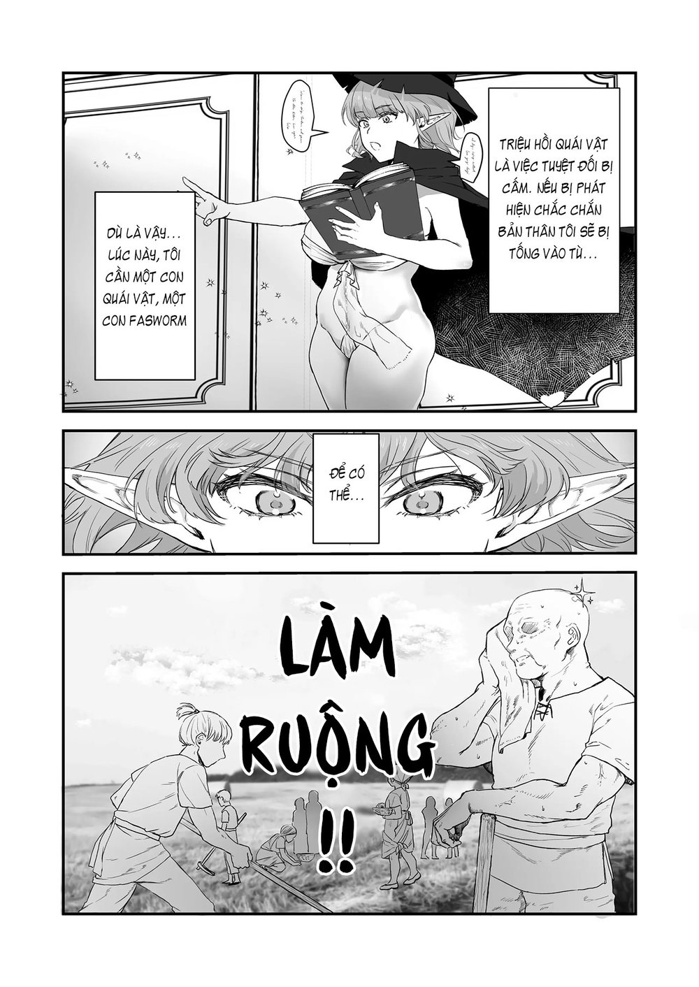Shokushu × Elf × Kankaku Shadan - Chap 1 - 4