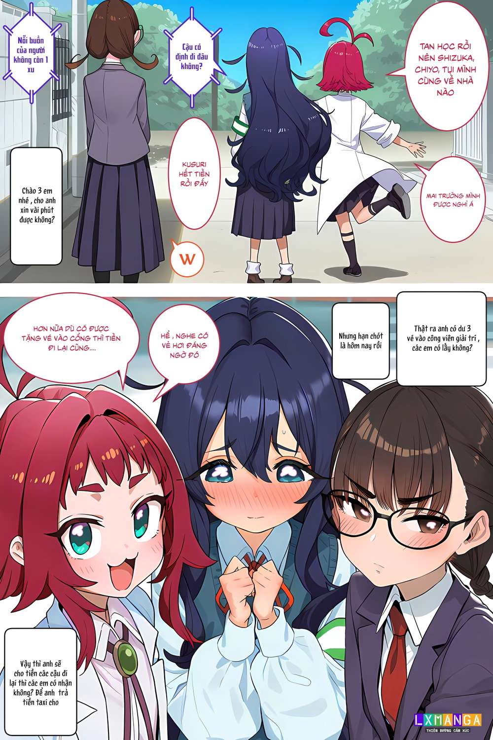 Địt lăn lóc 3 em loli!! - Oneshot - 3