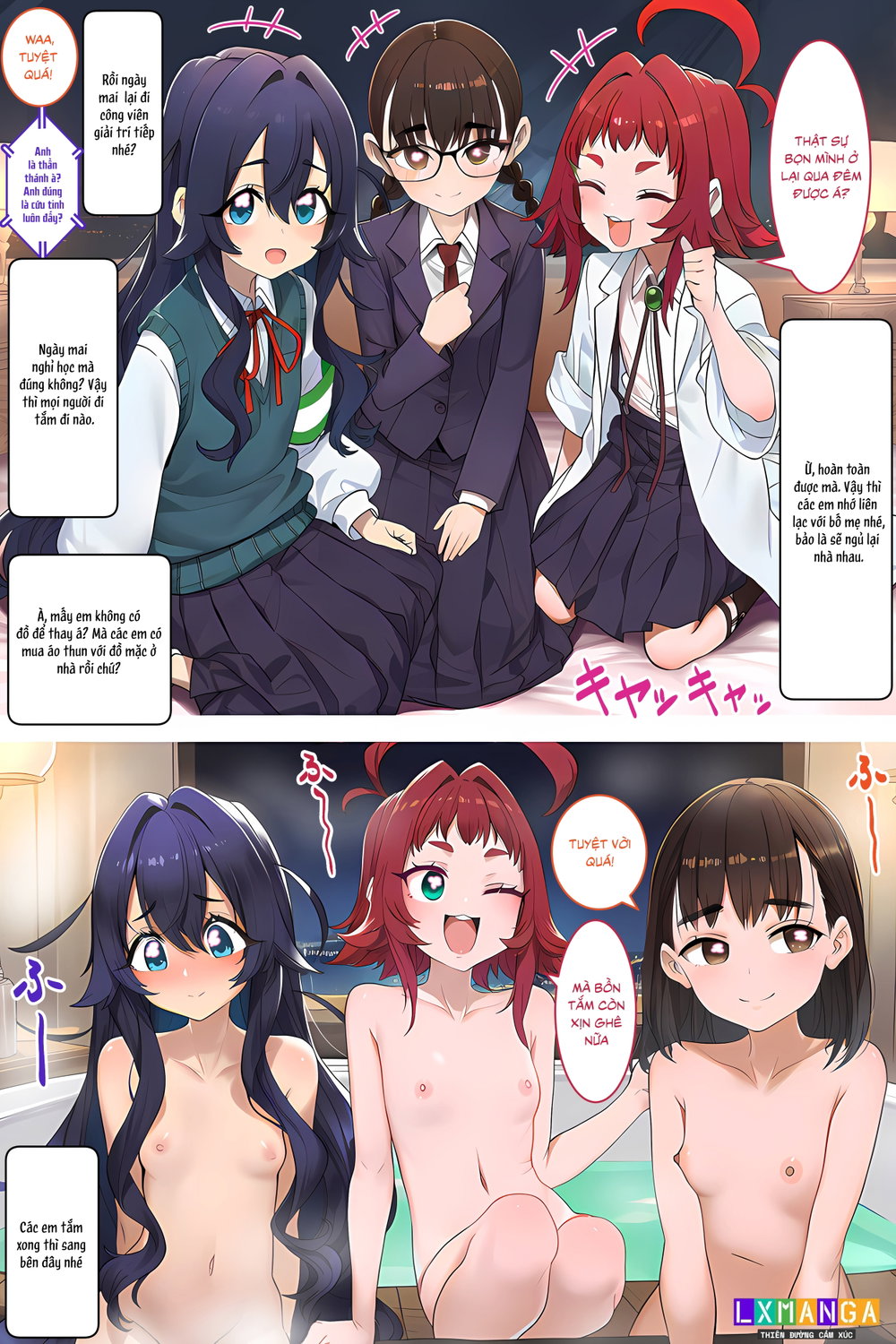 Địt lăn lóc 3 em loli!! - Oneshot - 7
