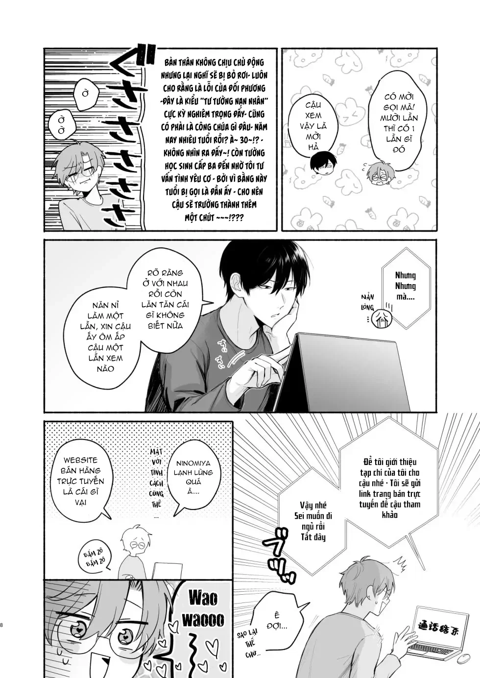 Kế hoạch nghịch ngợm của chàng trai 30 tuổi còn... - Oneshot - 8