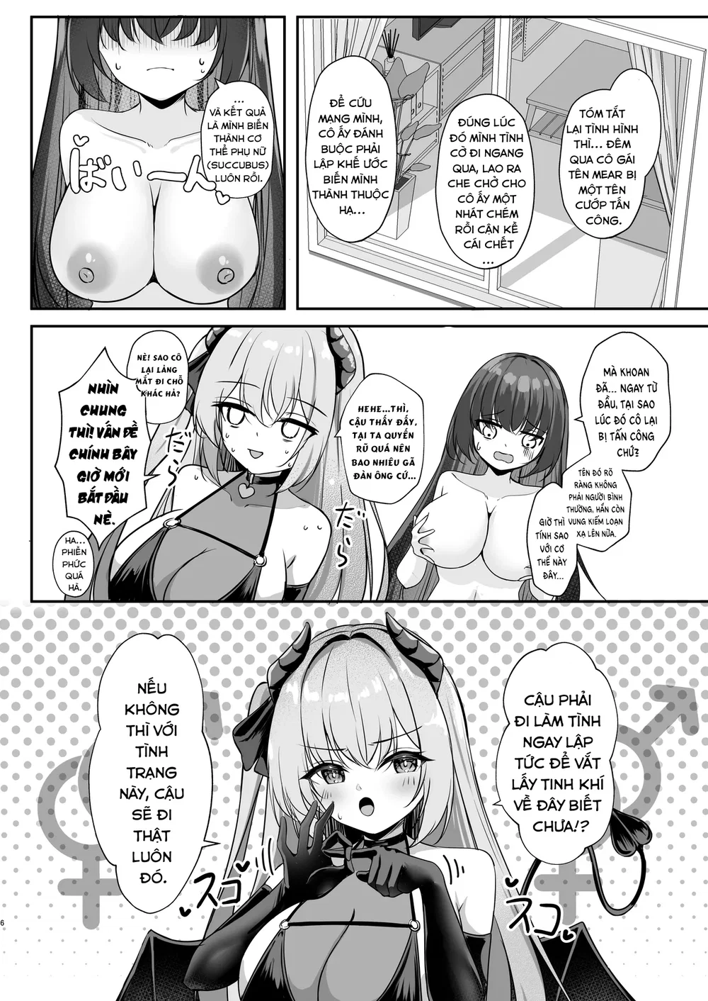 Succubus ni TS Shitemo Zettai ni Mesu Ochi Nant... - Oneshot - 6