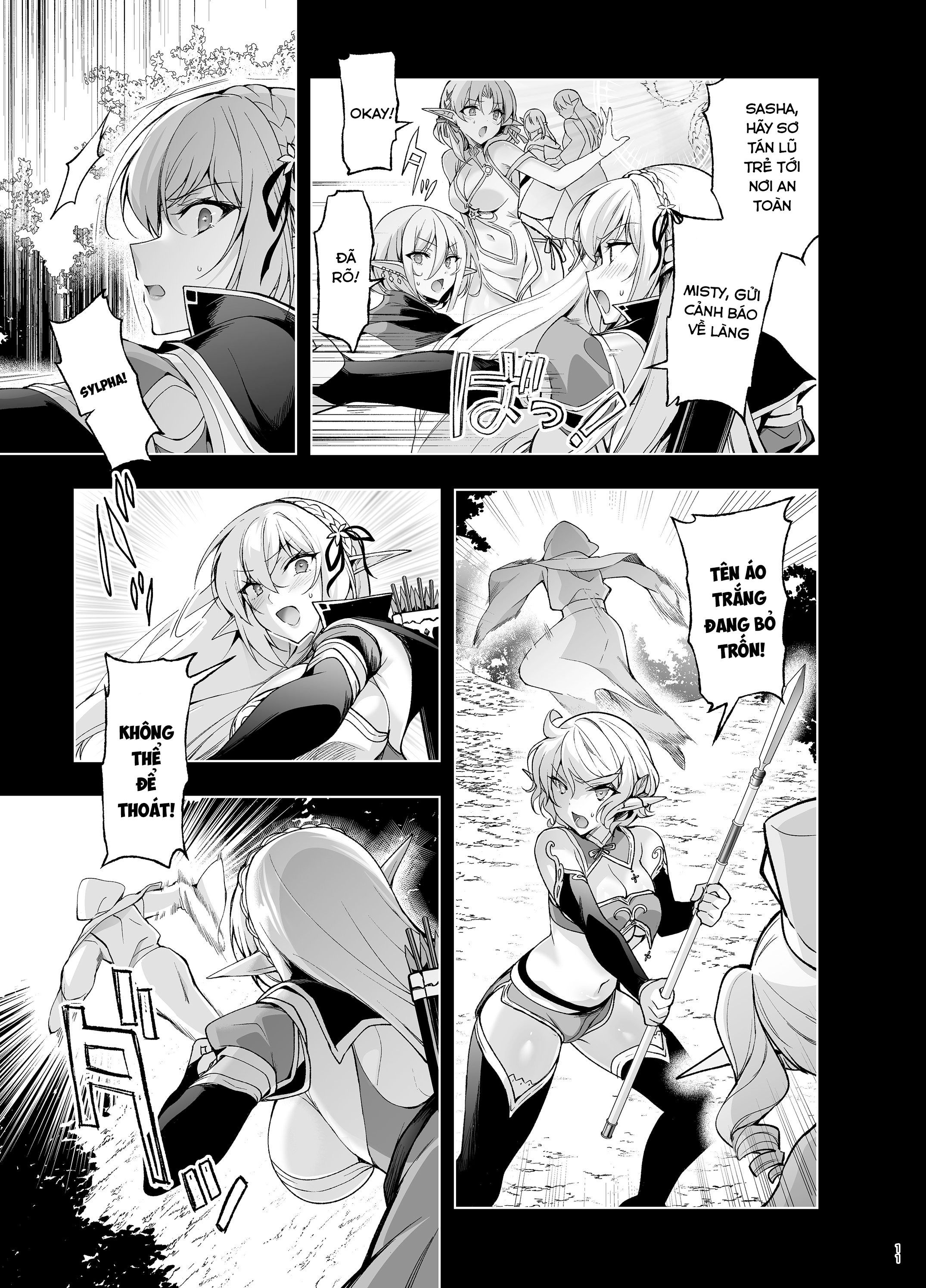 Elf ni Inmon o Tsukeru Hon [エルフに淫紋を付ける本] - Chap 9 - LEVEL: 9 - 10