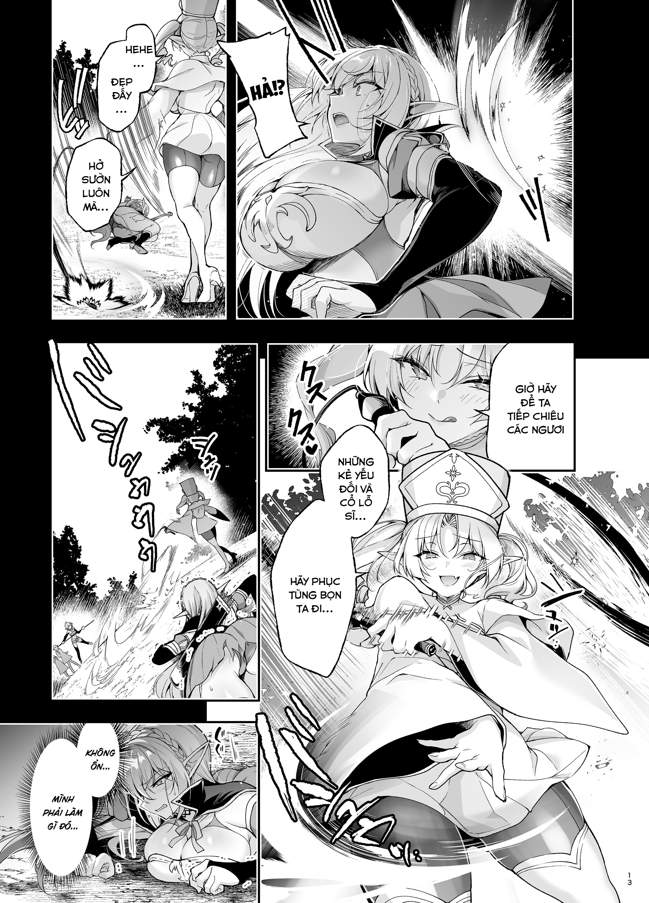 Elf ni Inmon o Tsukeru Hon [エルフに淫紋を付ける本] - Chap 9 - LEVEL: 9 - 12