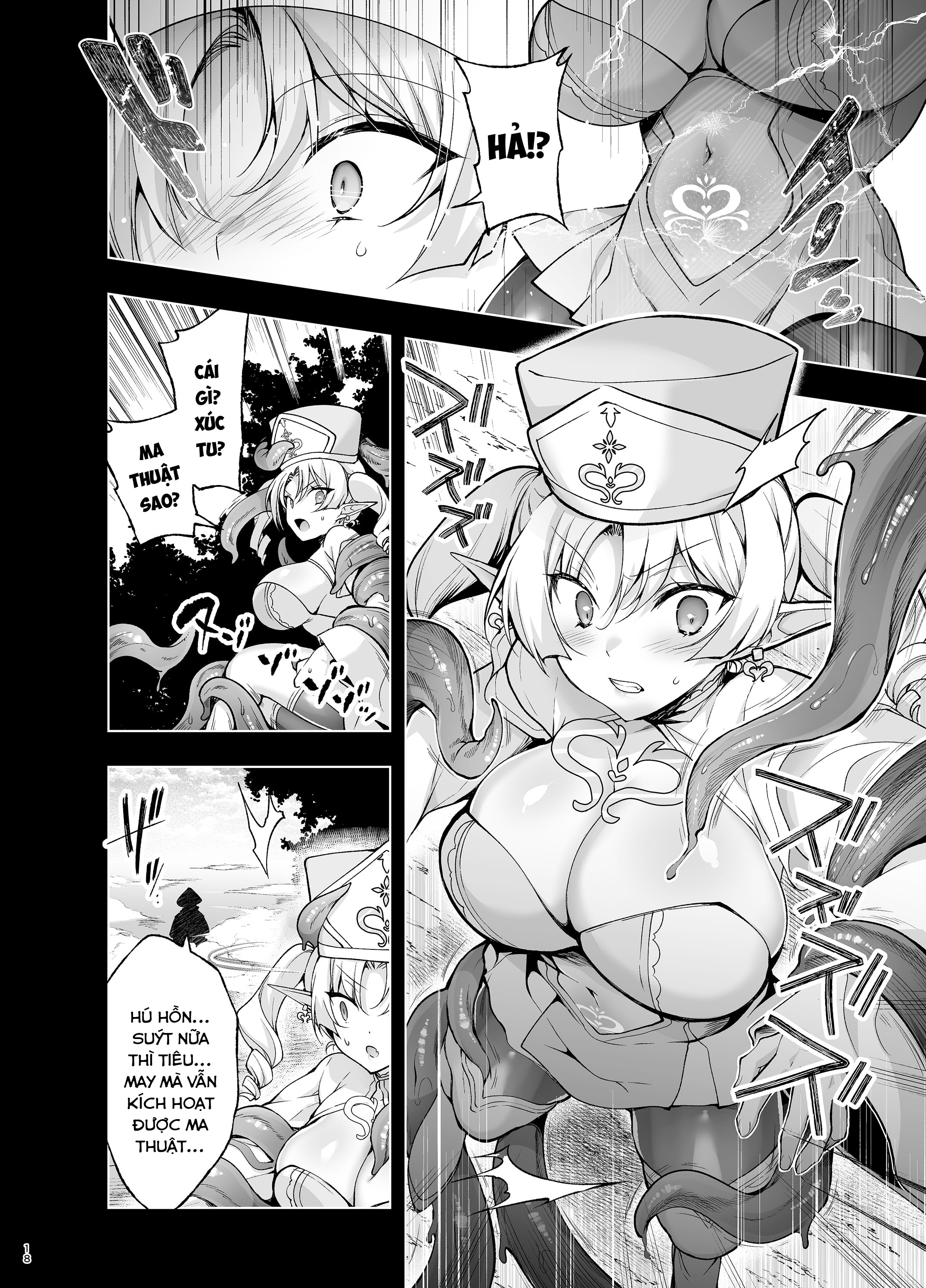 Elf ni Inmon o Tsukeru Hon [エルフに淫紋を付ける本] - Chap 9 - LEVEL: 9 - 17