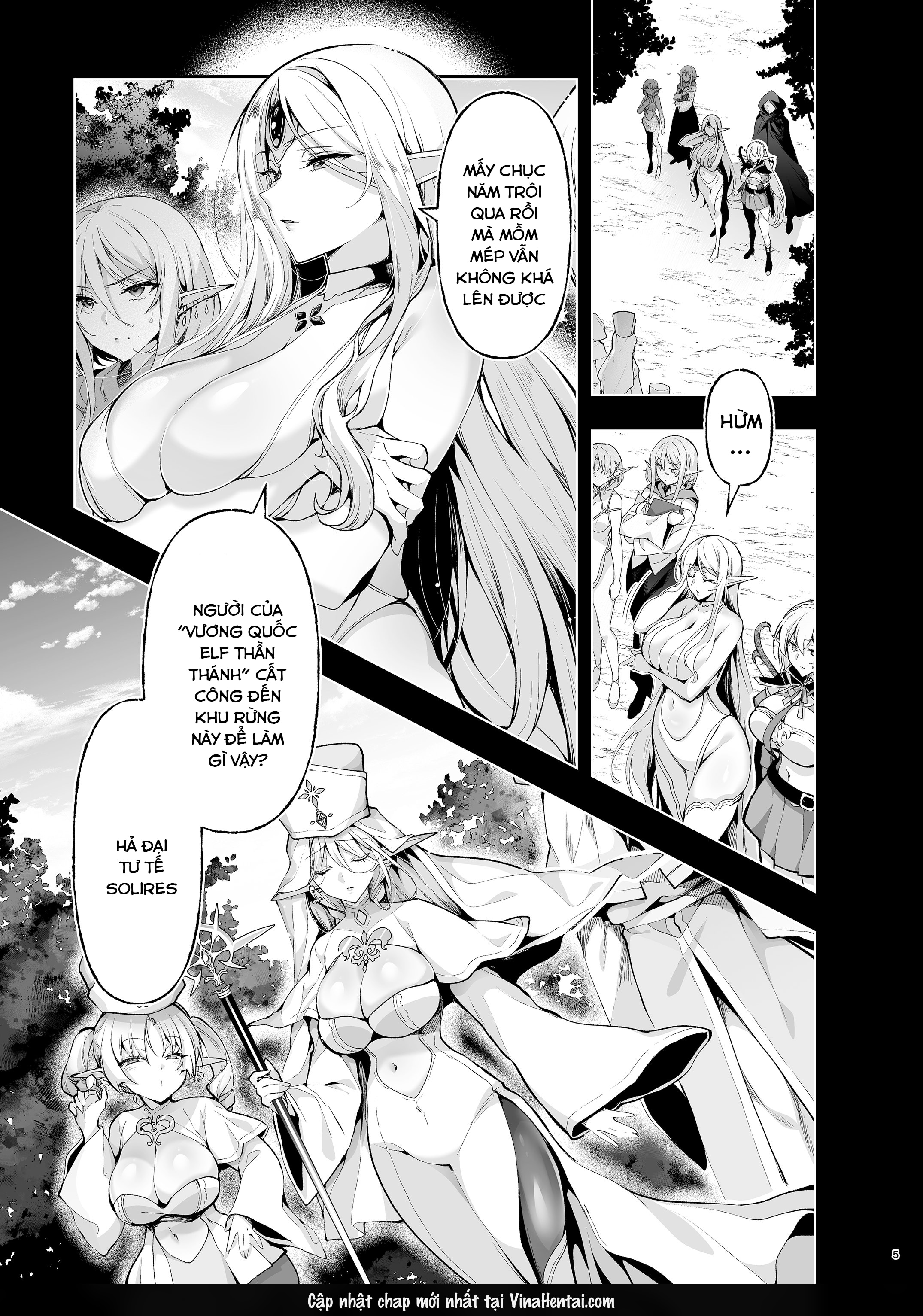 Elf ni Inmon o Tsukeru Hon [エルフに淫紋を付ける本] - Chap 9 - LEVEL: 9 - 4