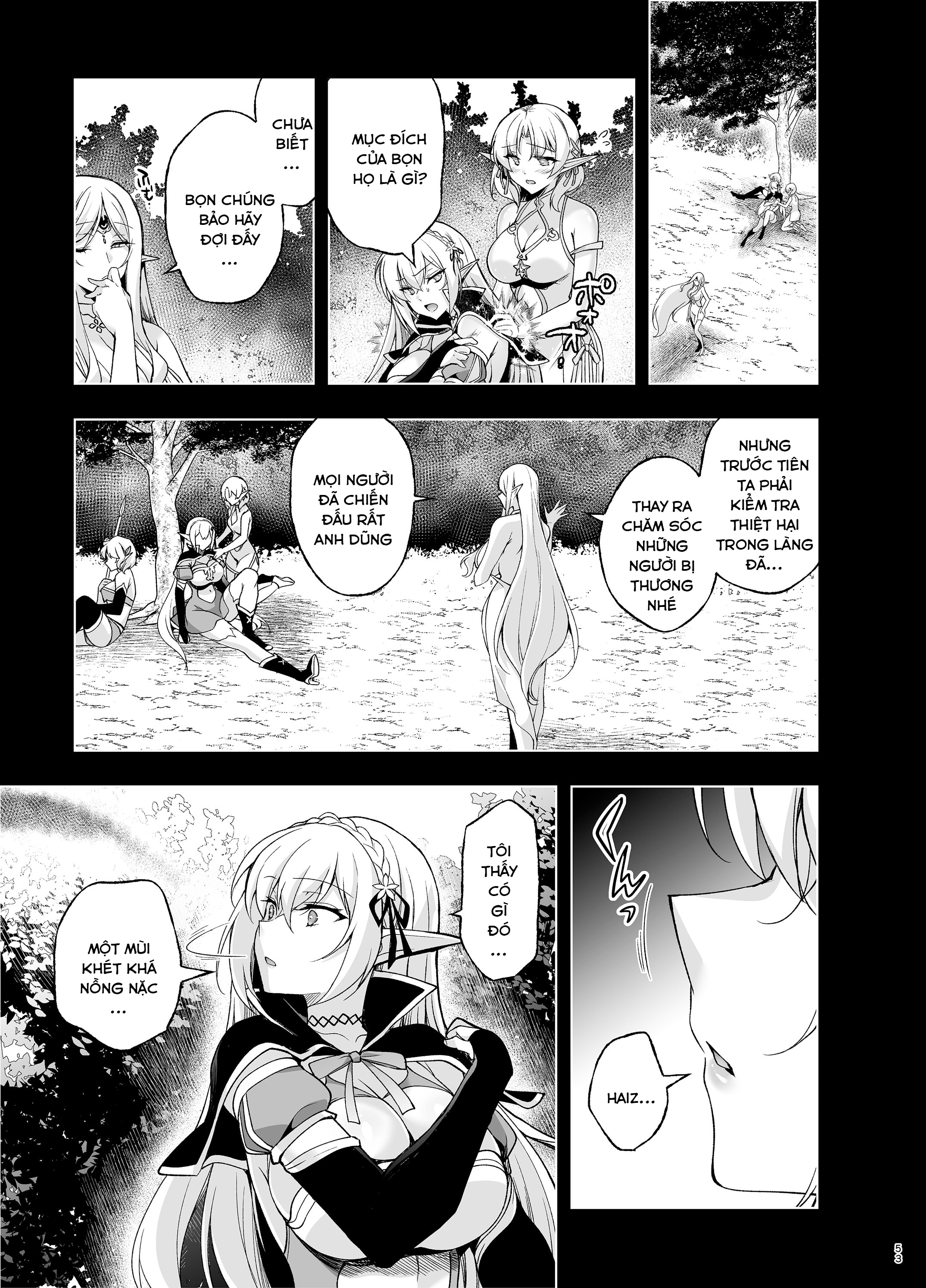 Elf ni Inmon o Tsukeru Hon [エルフに淫紋を付ける本] - Chap 9 - LEVEL: 9 - 52