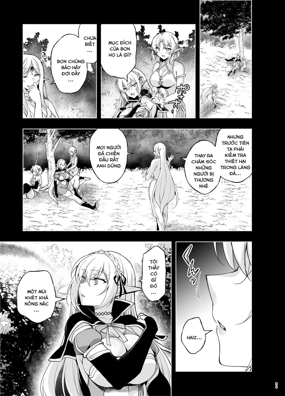 Elf ni Inmon o Tsukeru Hon [エルフに淫紋を付ける本] - Chap 9 - LEVEL: 9 - 52