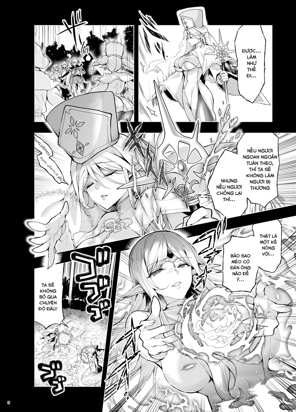Elf ni Inmon o Tsukeru Hon [エルフに淫紋を付ける本] - Chap 9 - LEVEL: 9 - 7