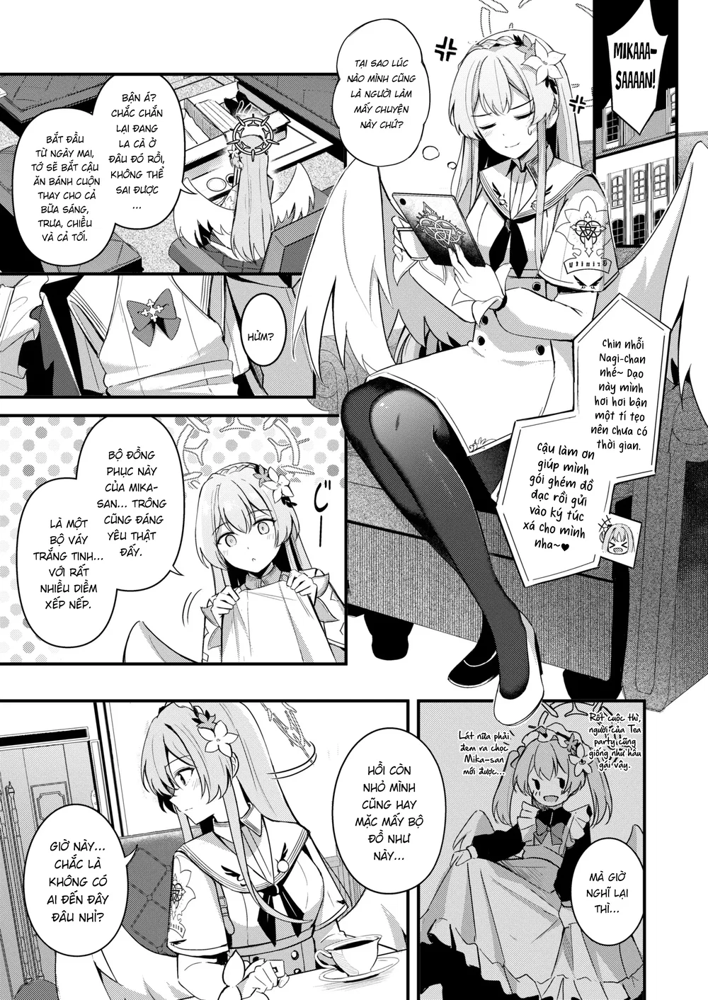 Giờ trà tình yêu cùng Nagisa - Chap 4 - 3