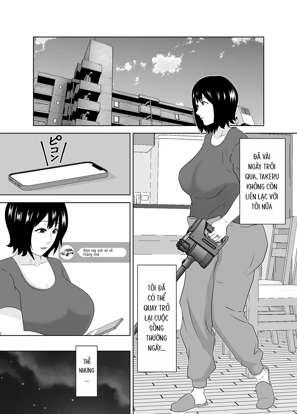Wakai Kanrinin ni Otosareta Muchimuchi Hitozuma... - Chap 3 - 1