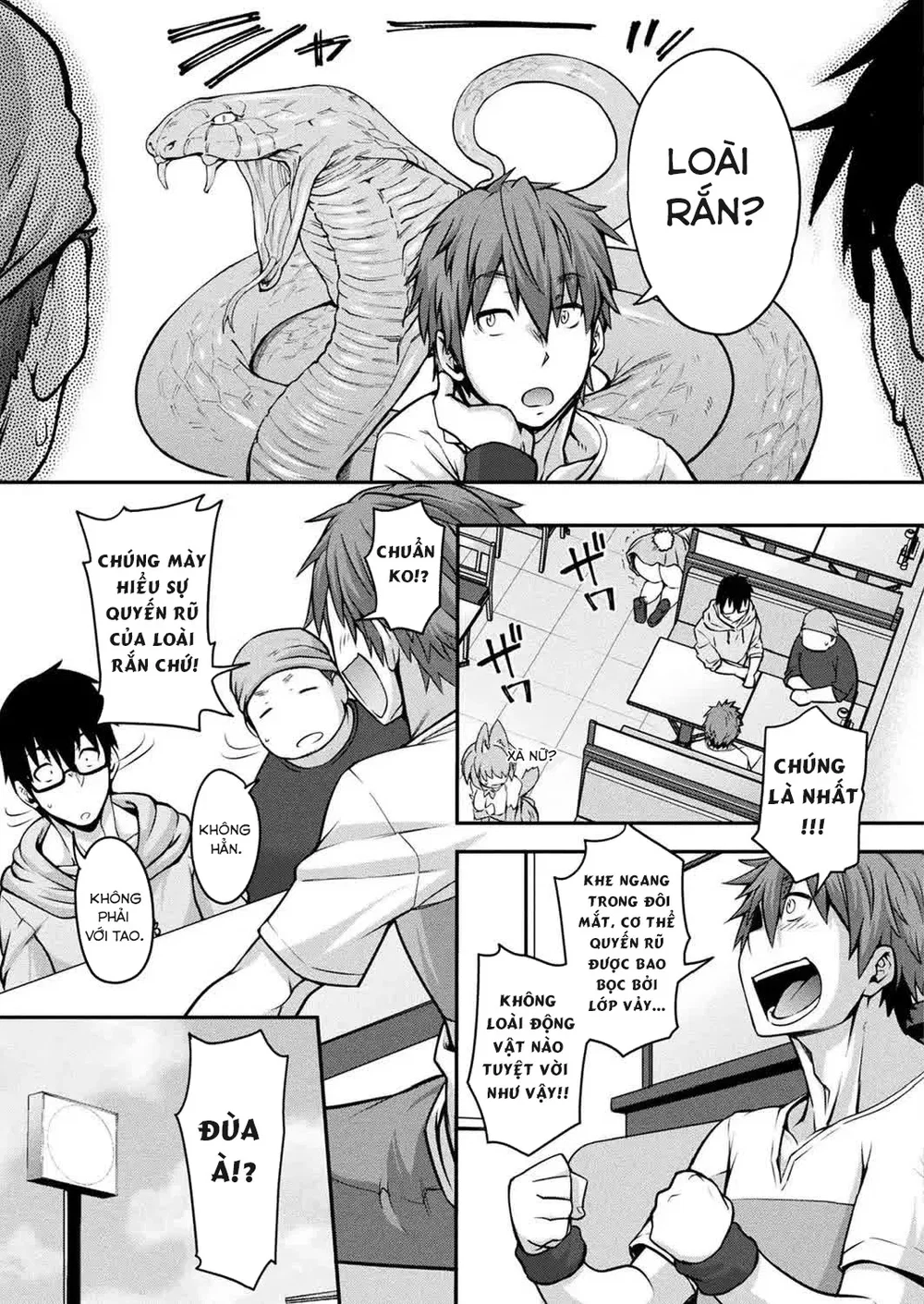 Kemonokko Tsushin - Chap 3 - Hebi Musume Naja - 4