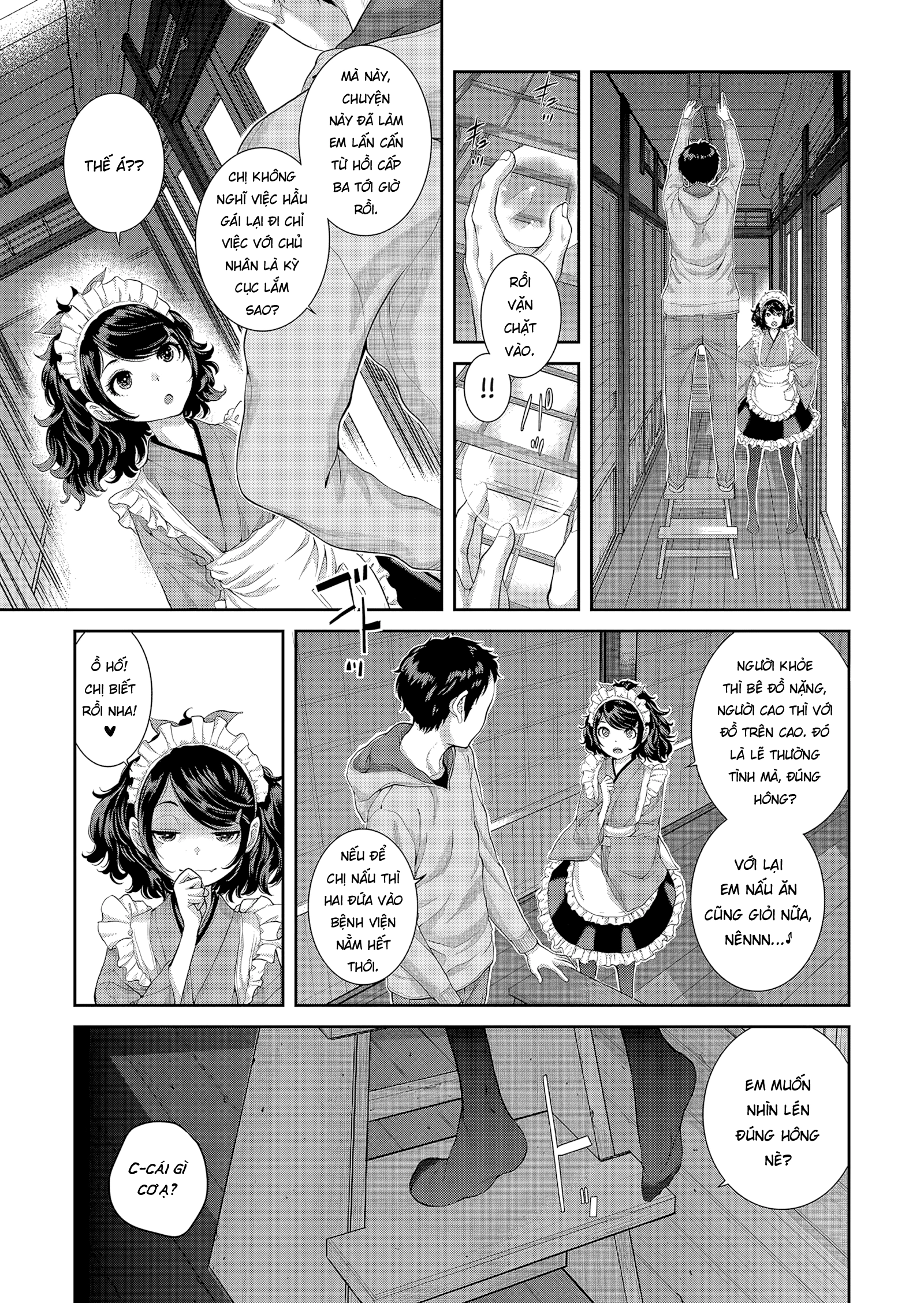 Những Nàng Hầu Gái - 1 Senpai Be Nho - 12