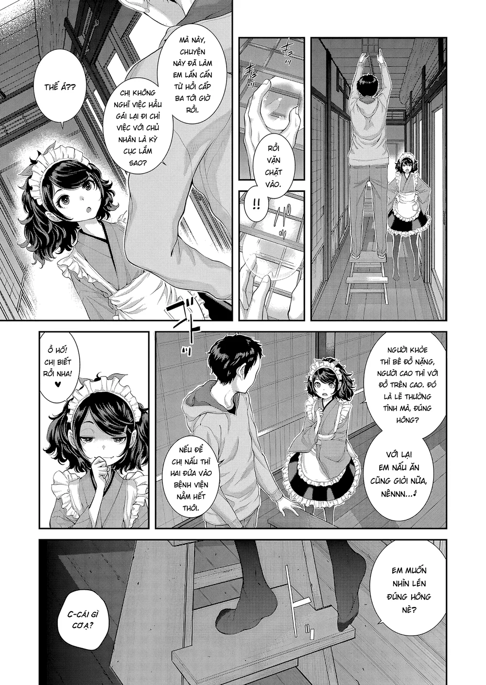 Những Nàng Hầu Gái - 1 Senpai Be Nho - 12
