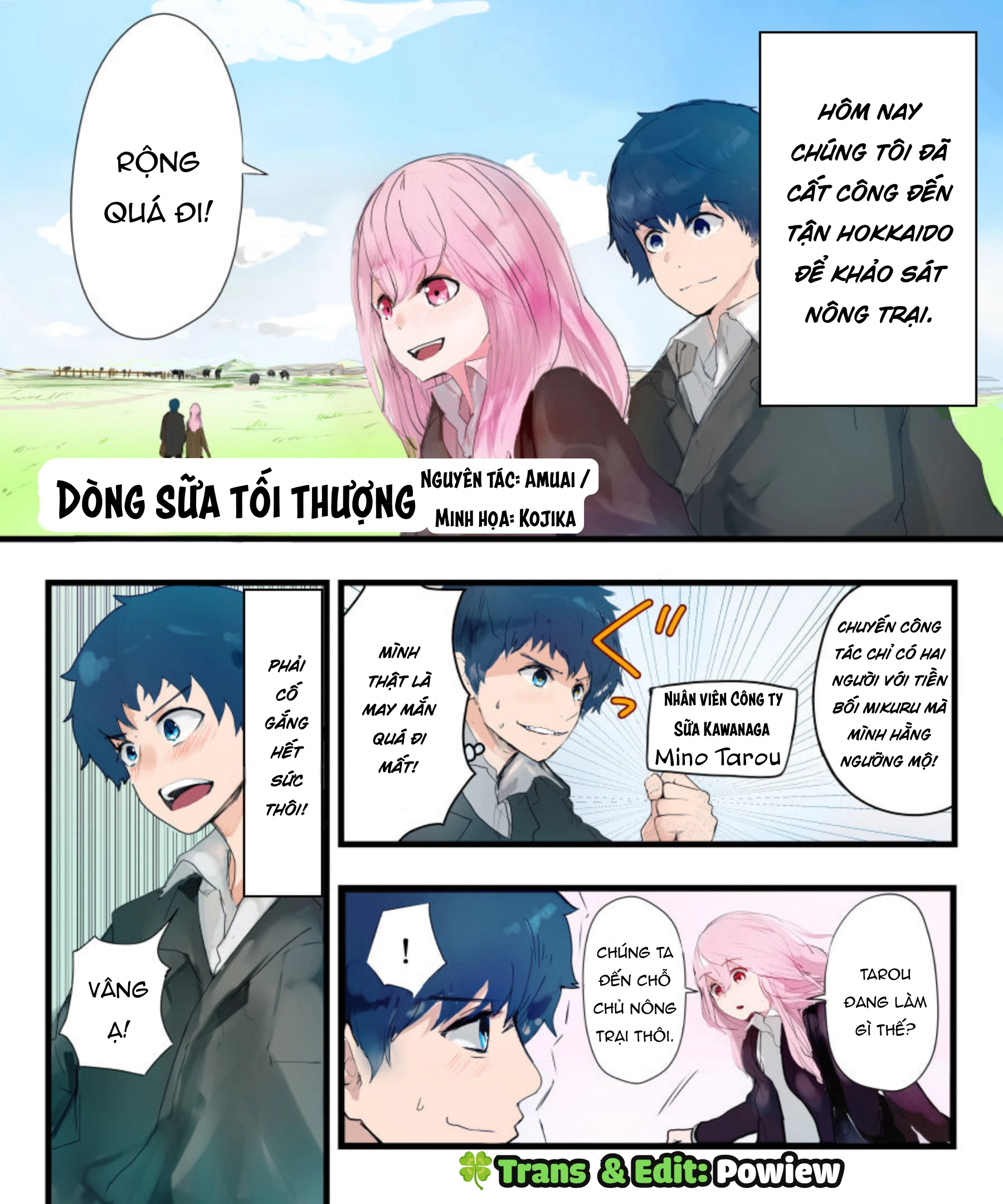 Dòng sữa tối thượng - Oneshot Mau - 2
