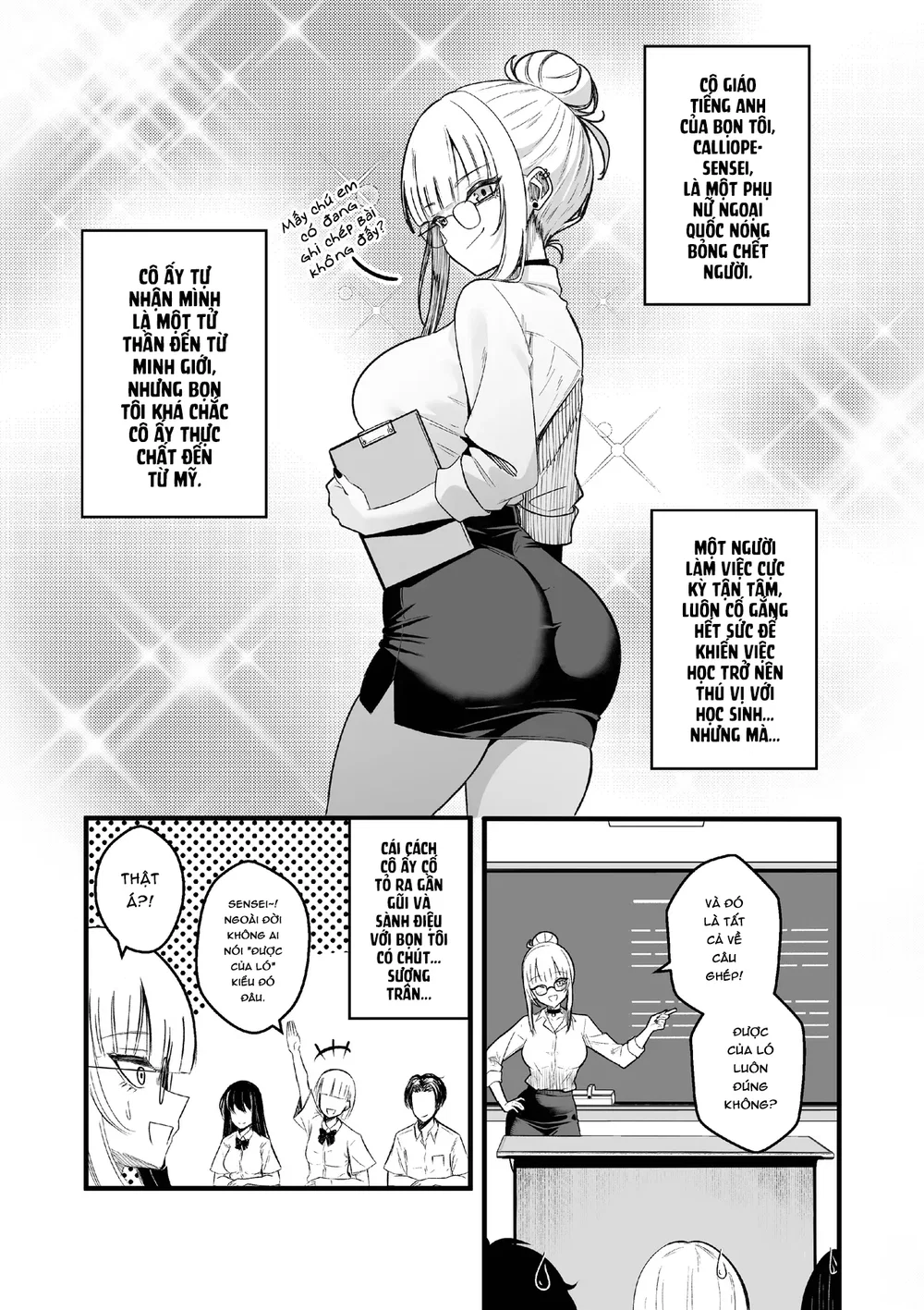 My Teacher Calliope-Sensei - Chap 1 - 3