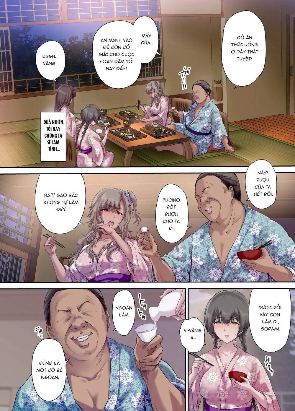 Papa no Shinshitsu wa Musume Tomodachi no Tamar... - Chap 1 - 10