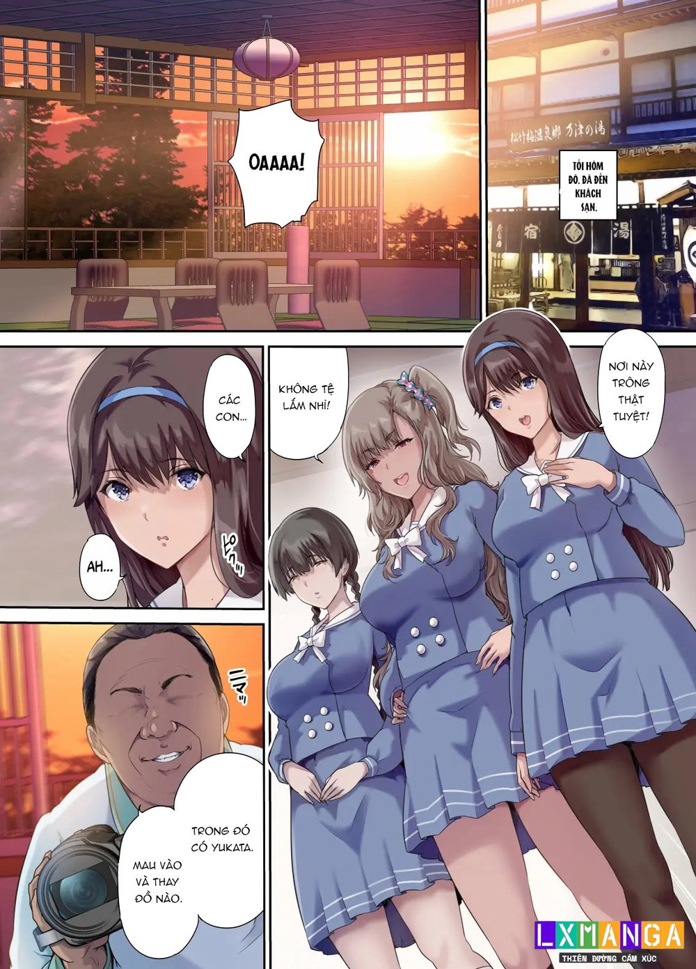 Papa no Shinshitsu wa Musume Tomodachi no Tamar... - Chap 1 - 6