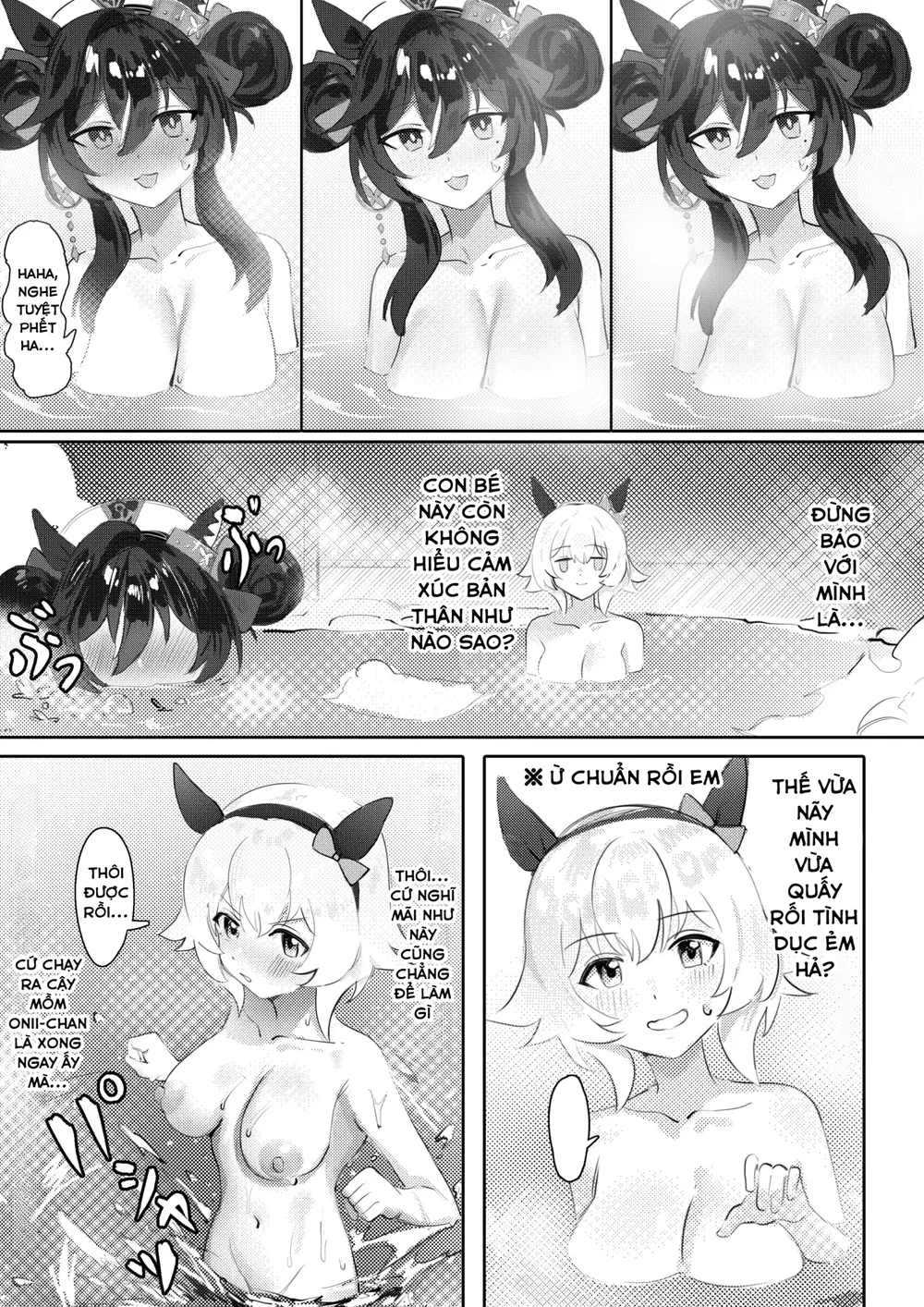 Em gái và em gái và suối nước nóng - Chap 1 - 10