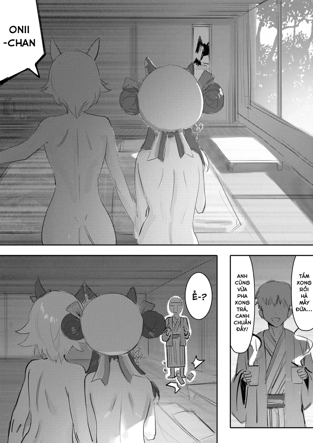 Em gái và em gái và suối nước nóng - Chap 1 - 12