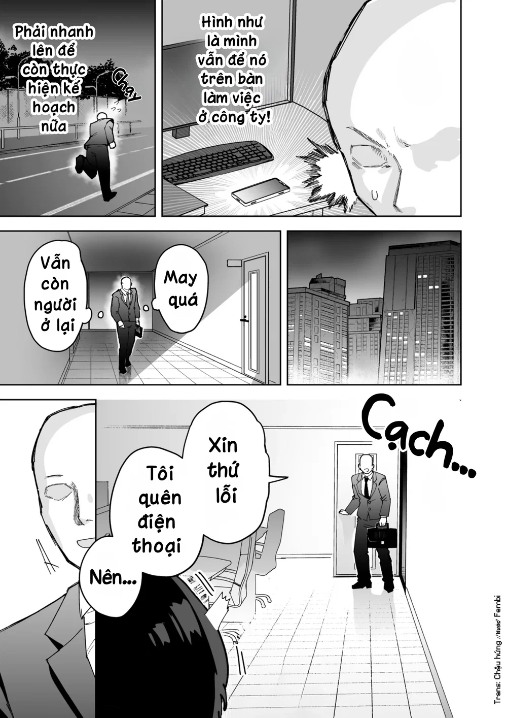 Sếp nam xinh trai hay bắt nạt tôi nơi công sở l... - Chap 1 - 3