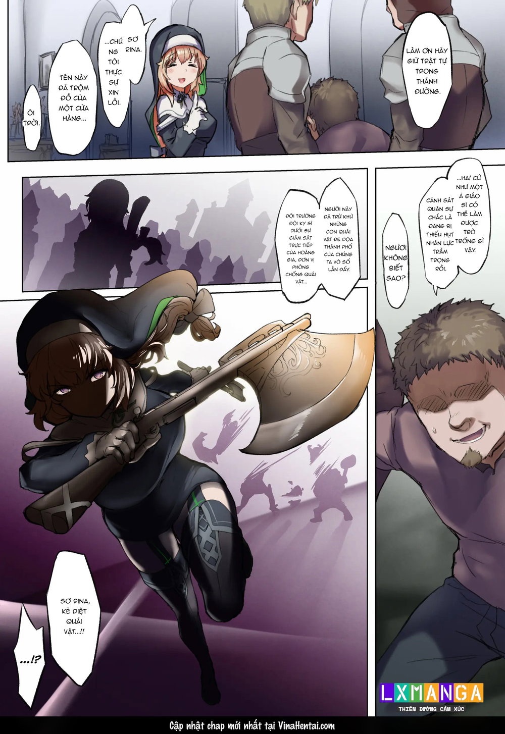 Địt em sơ róc rách nước!! - Oneshot - 4