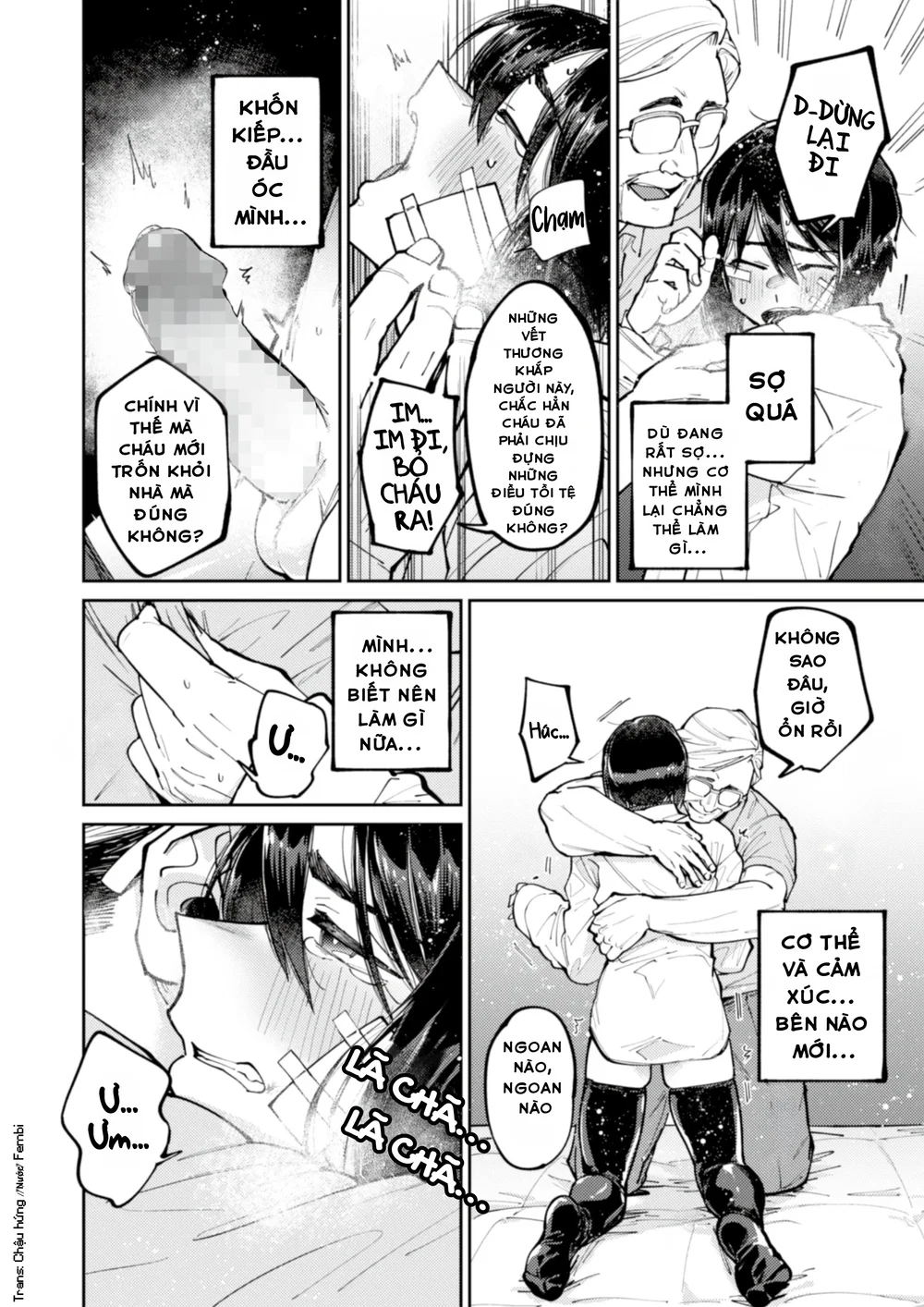 Bỏ nhà đi vì thèm khát tình thương bị bác trai ... - Chap 1 - 14
